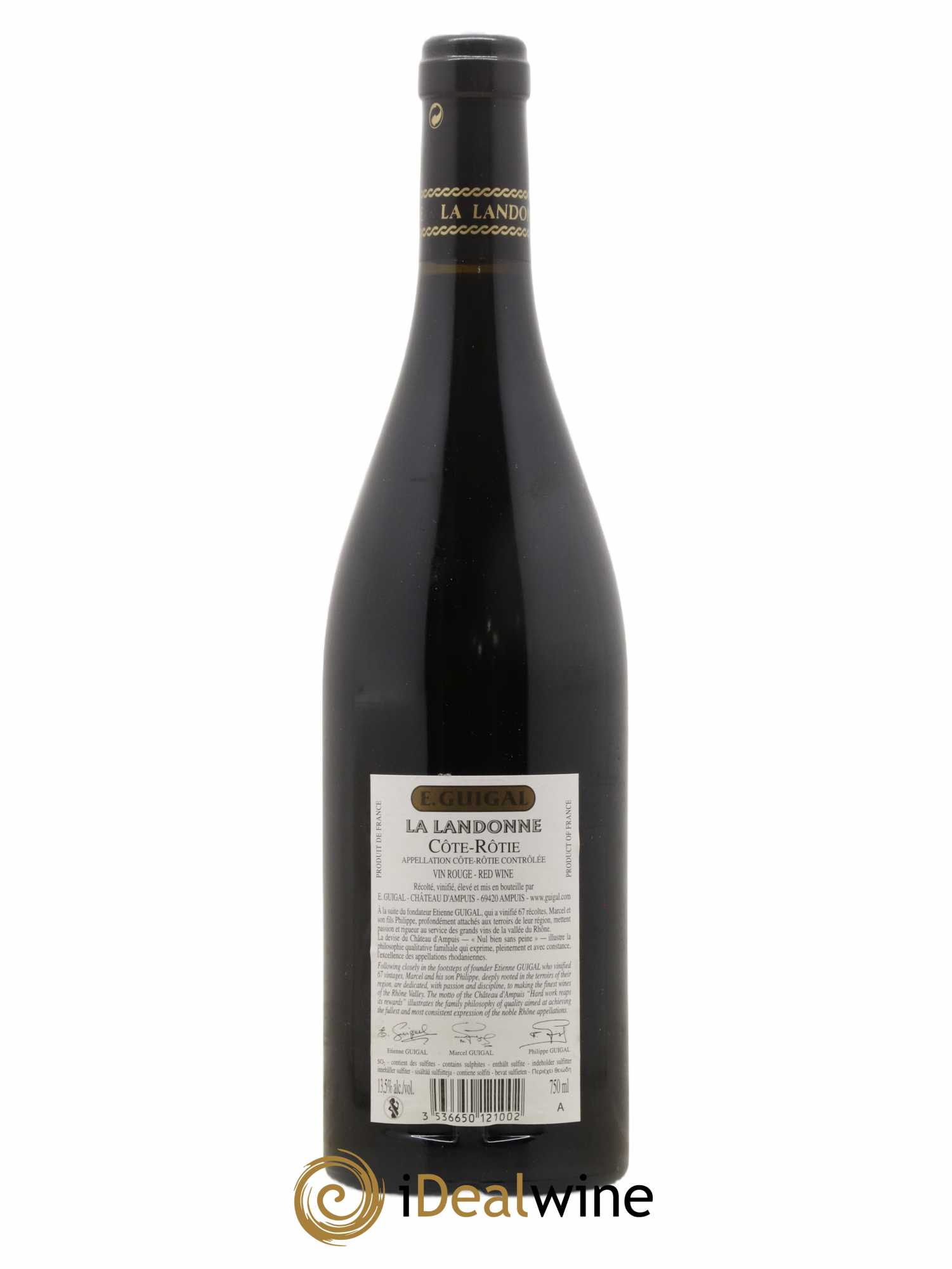 Côte-Rôtie La Landonne Guigal 2013 - Lot de 1 bouteille - 1