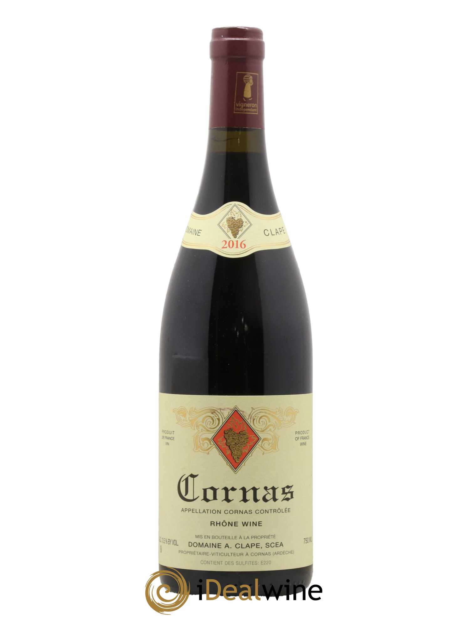 Cornas Auguste Clape 2016 - Lot de 1 bouteille - 0