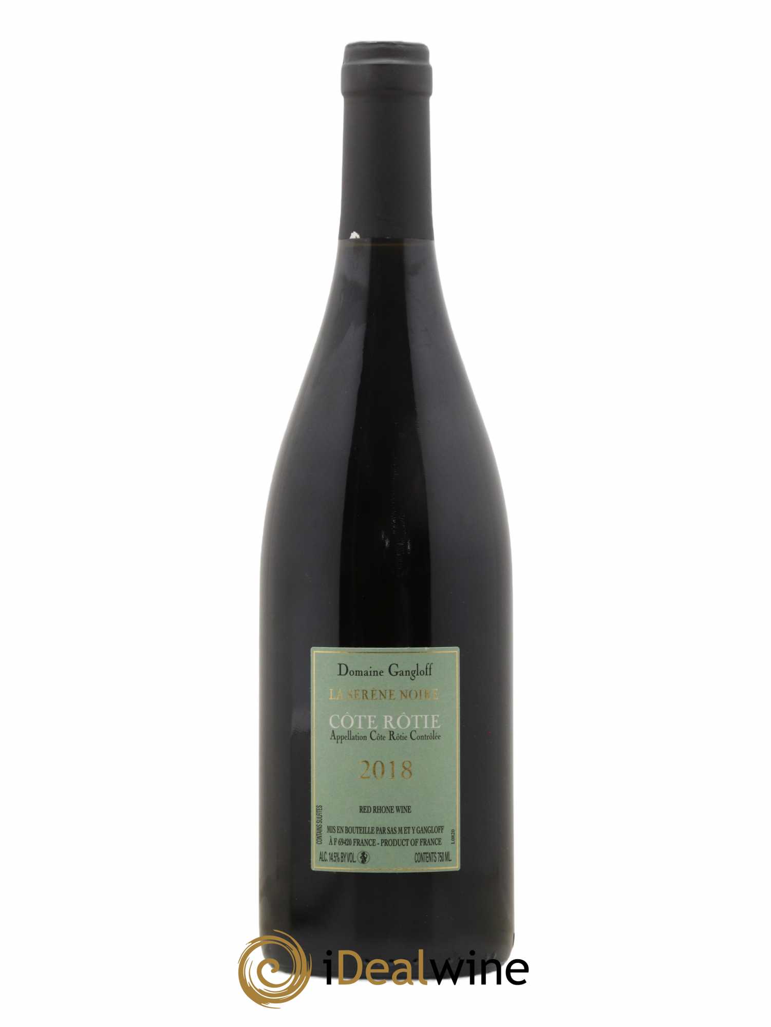 Côte-Rôtie La Sereine Noire Gangloff (Domaine) 2018 - Lot de 1 bouteille - 1