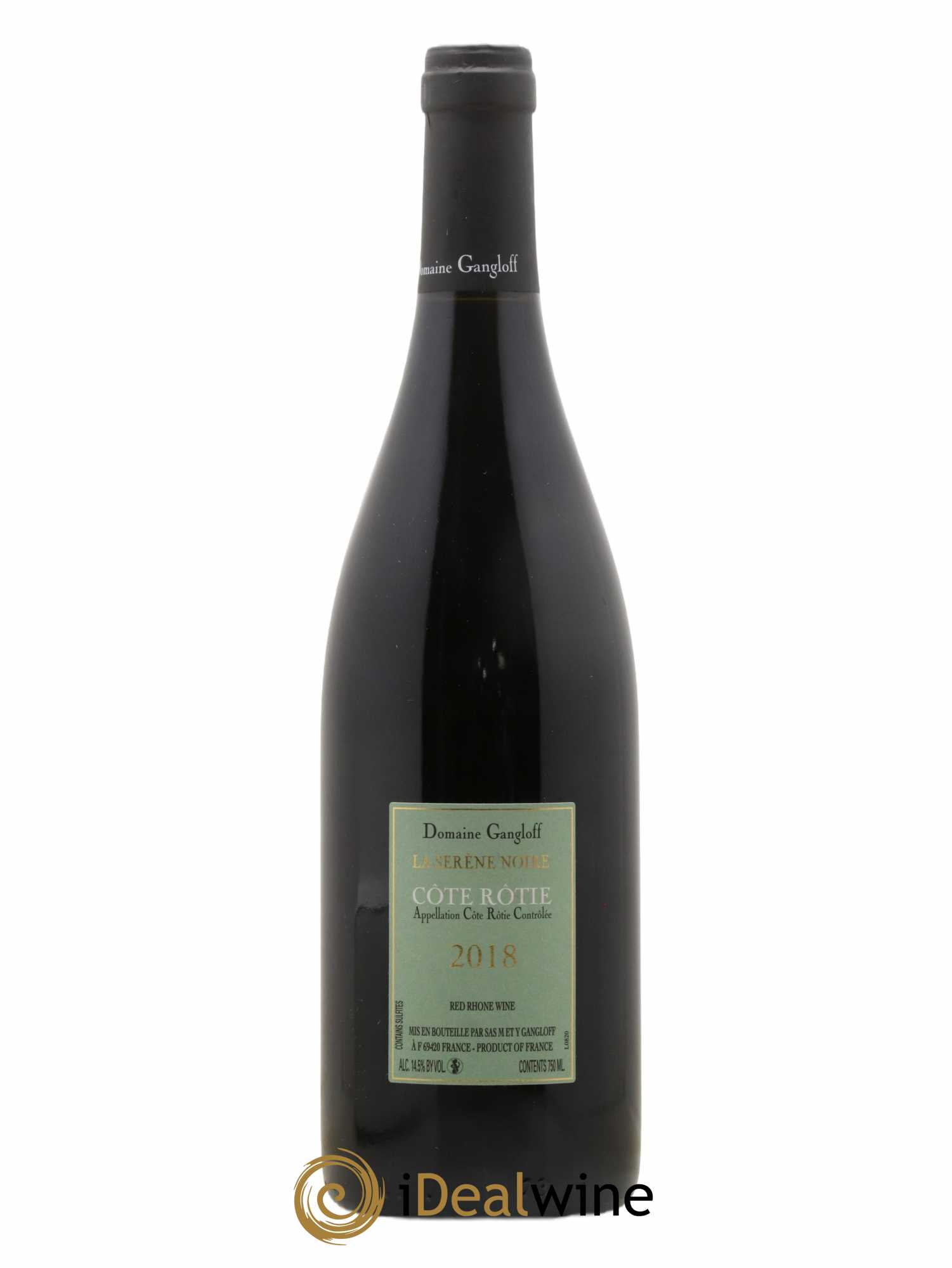 Côte-Rôtie La Sereine Noire Gangloff (Domaine) 2018 - Lot de 1 bouteille - 1