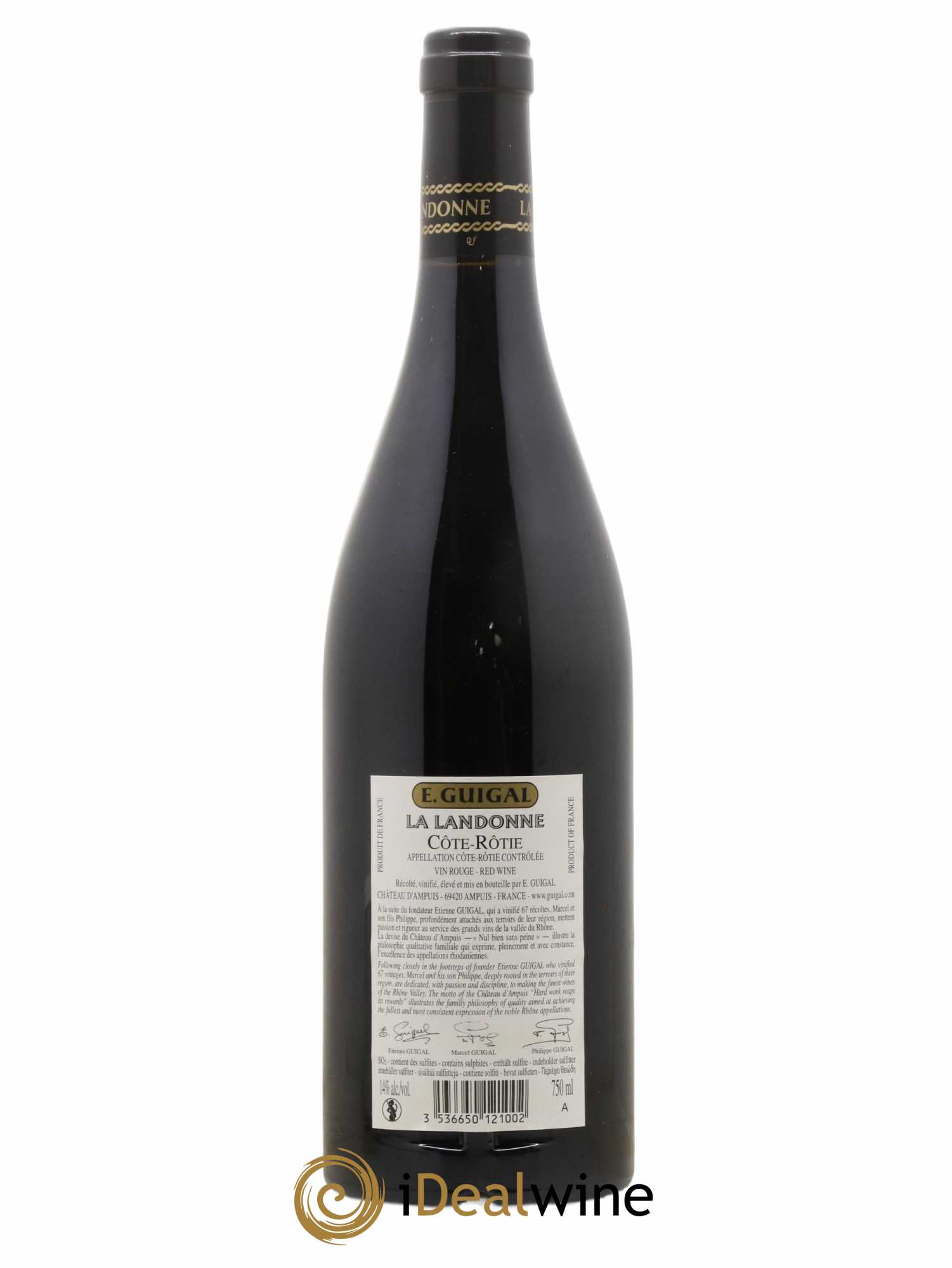 Côte-Rôtie La Landonne Guigal 2015 - Lot de 1 bouteille - 1