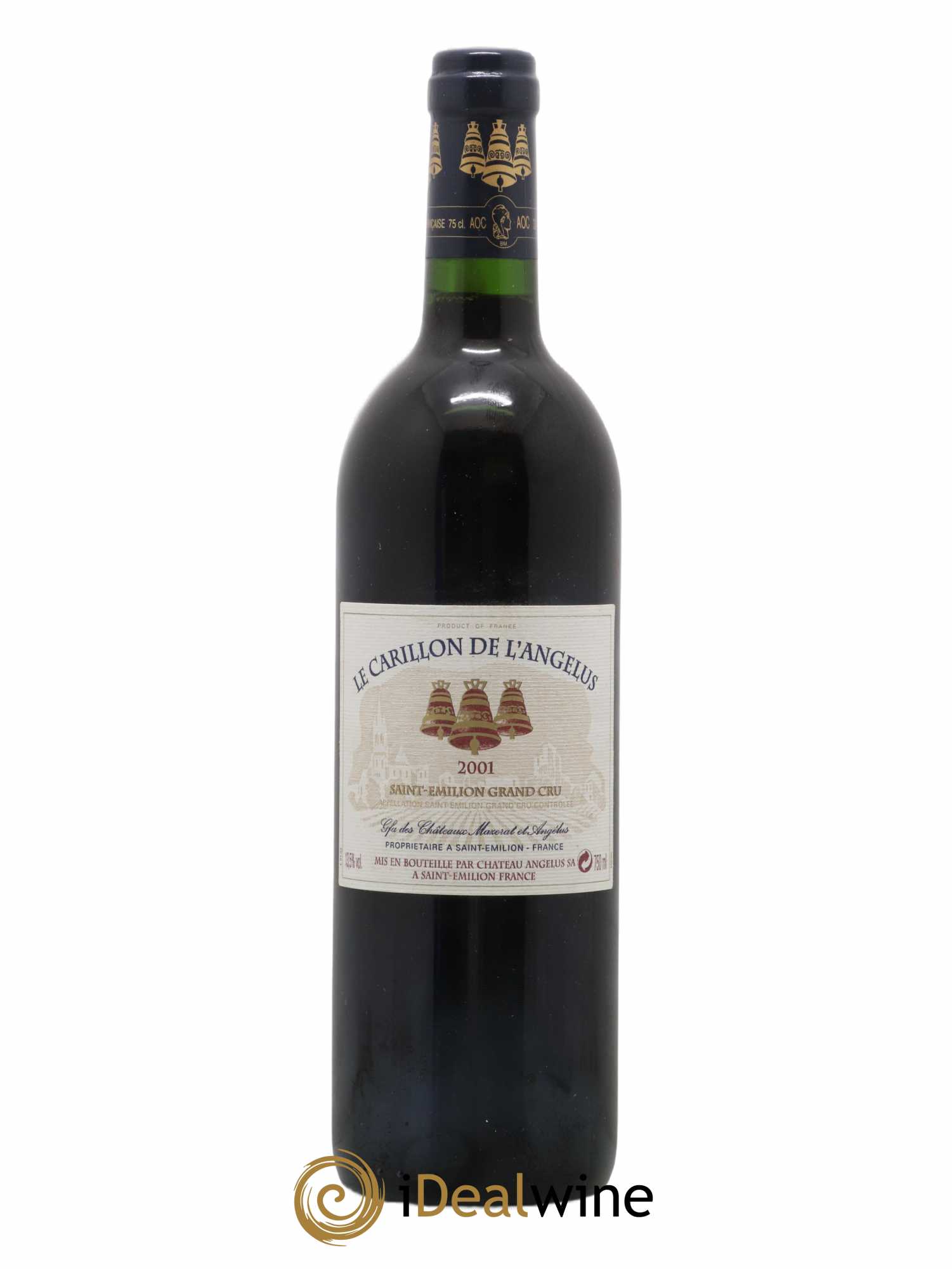 Le Carillon de l'Angélus Second Vin 2001 - Lot de 1 bouteille - 0