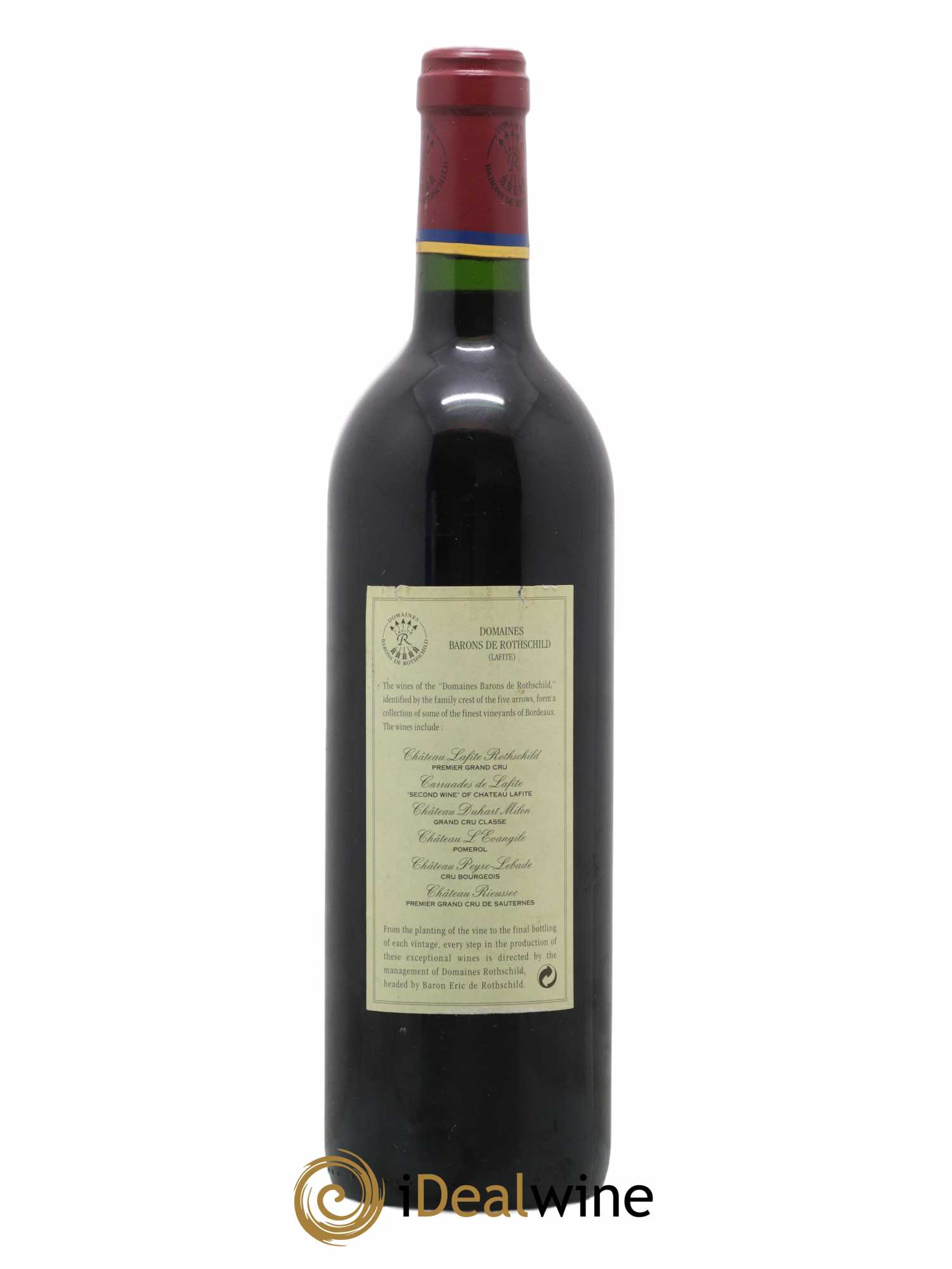 Carruades de Lafite Rothschild Second Vin 1998 - Lot de 1 bouteille - 1