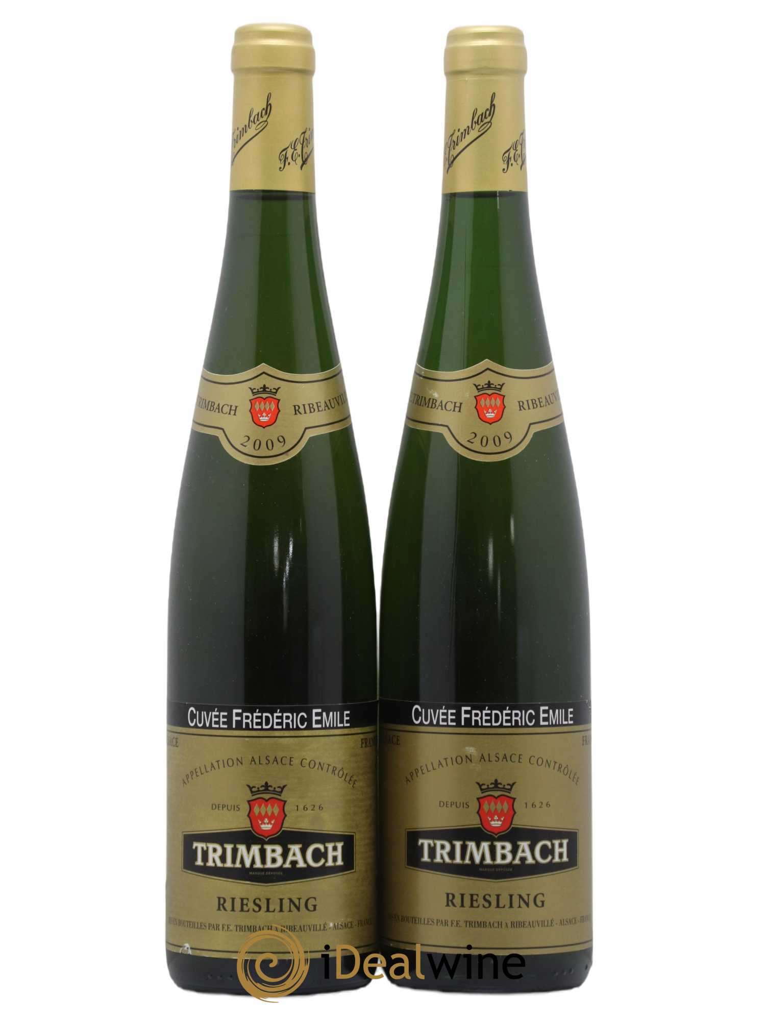 Alsace Riesling Cuvée Frédéric Emile Trimbach (Domaine) 2009 - Lot de 2 bouteilles - 0