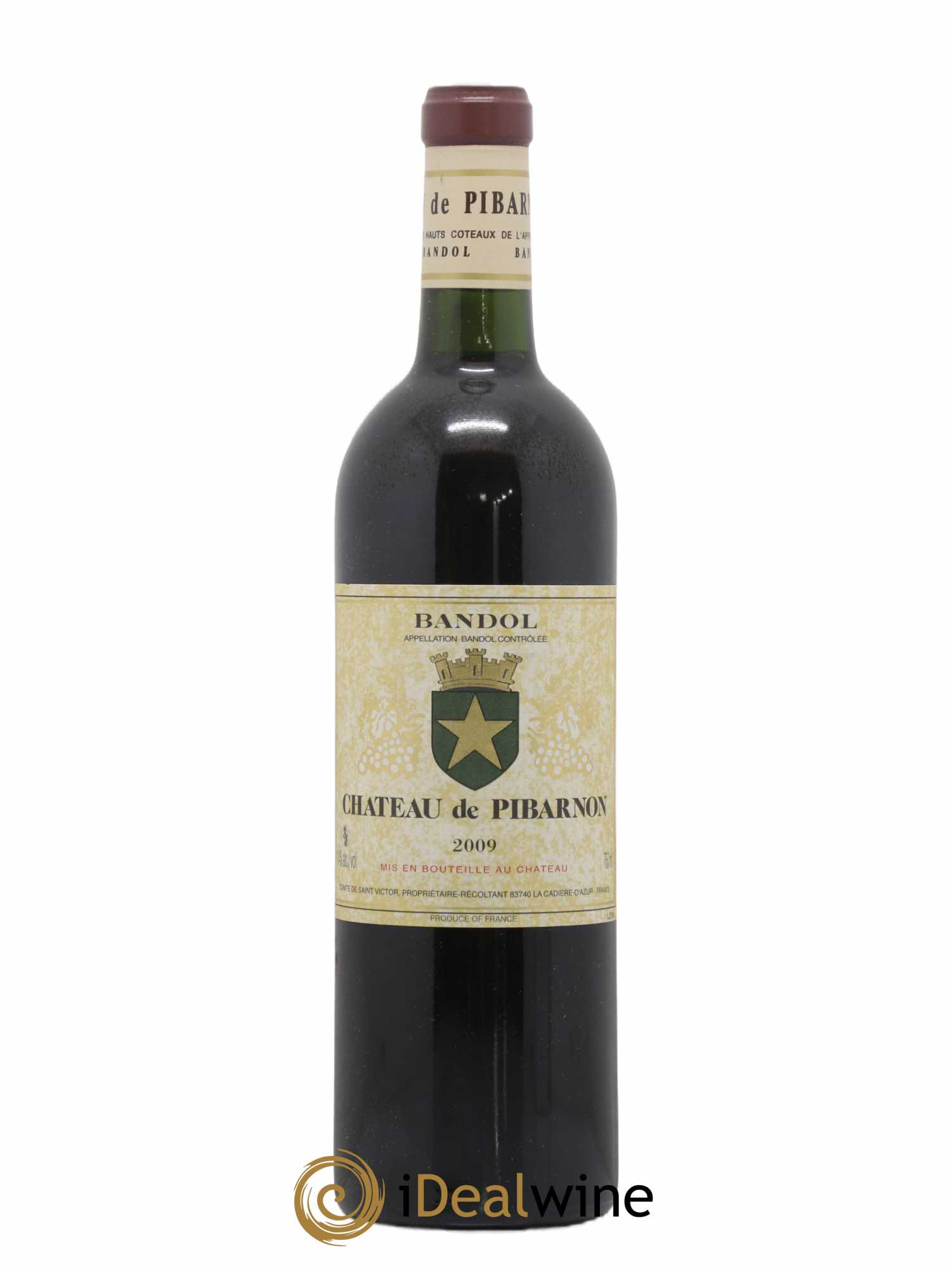 Bandol Château de Pibarnon Comte de Saint-Victor 2009 - Lot de 1 bouteille - 0