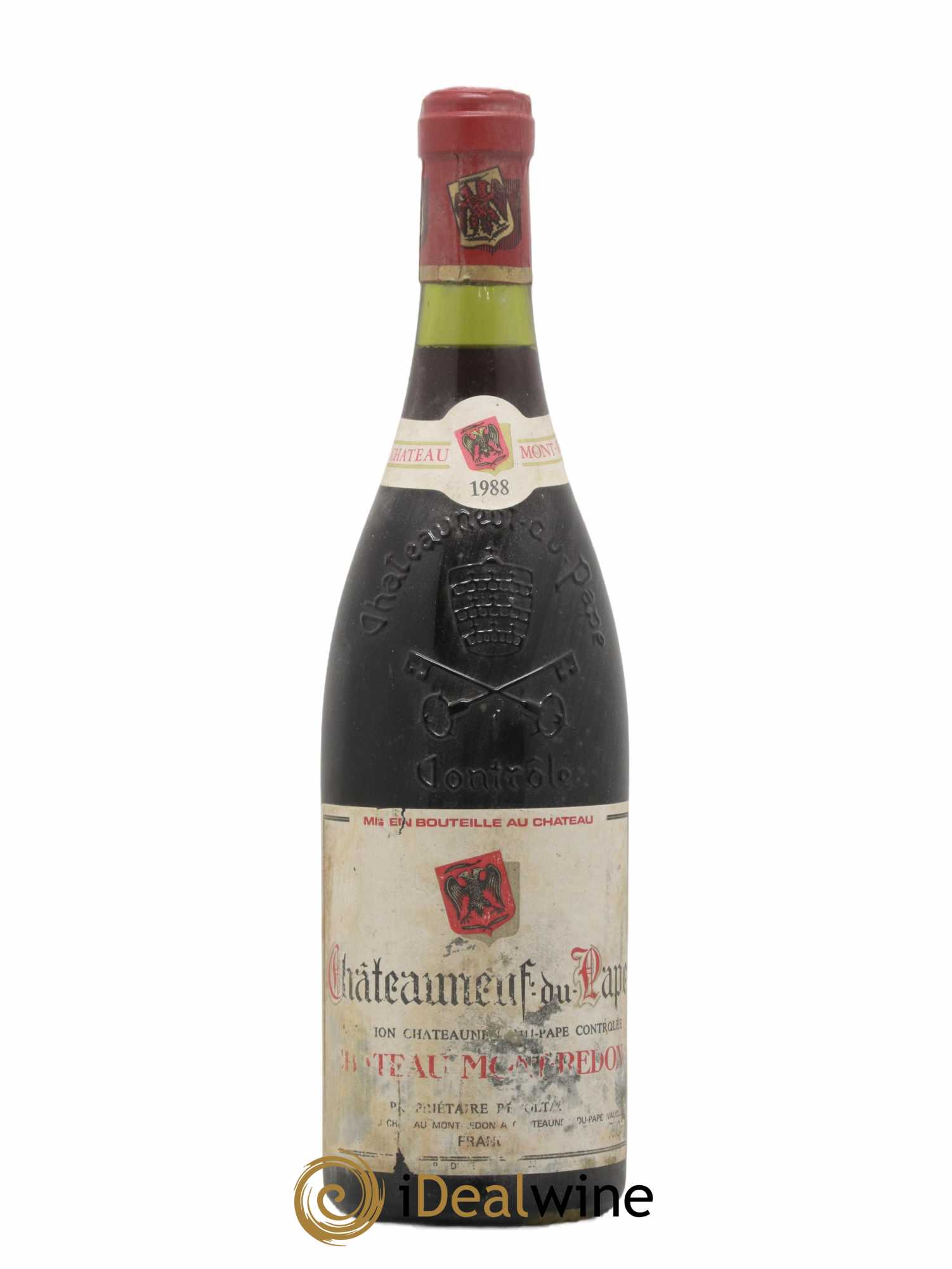 Châteauneuf-du-Pape Château Mont-Redon Famille Abeille-Fabre 1988 - Lot de 1 bouteille - 0