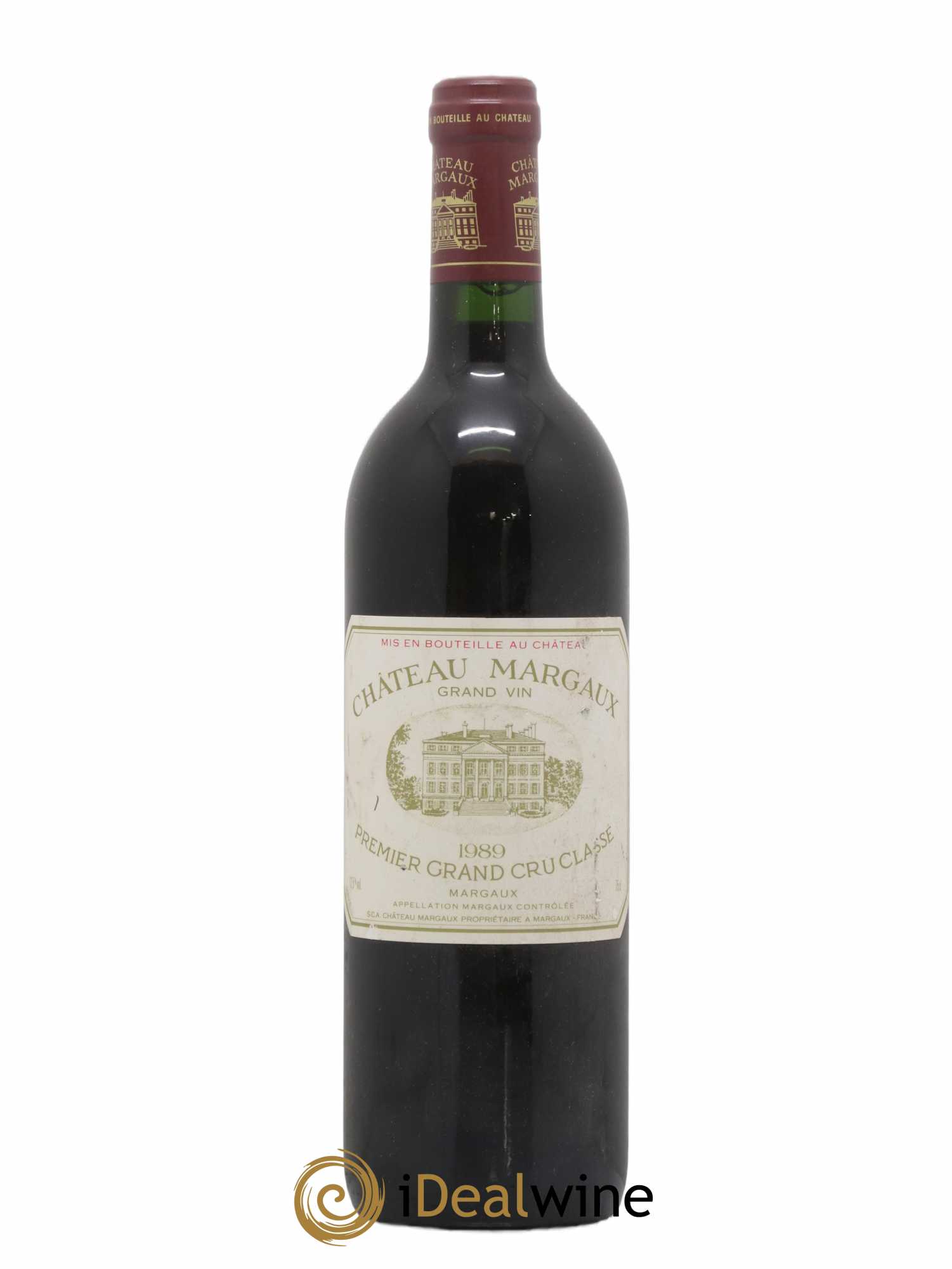 Château Margaux 1er Grand Cru Classé 1989 - Lot de 1 bouteille - 0