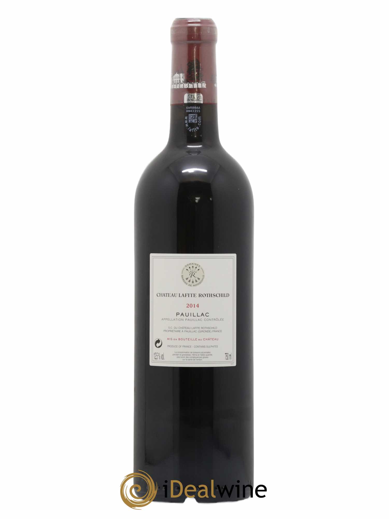 Château Lafite Rothschild 1er Grand Cru Classé 2014 - Lot de 1 bouteille - 1