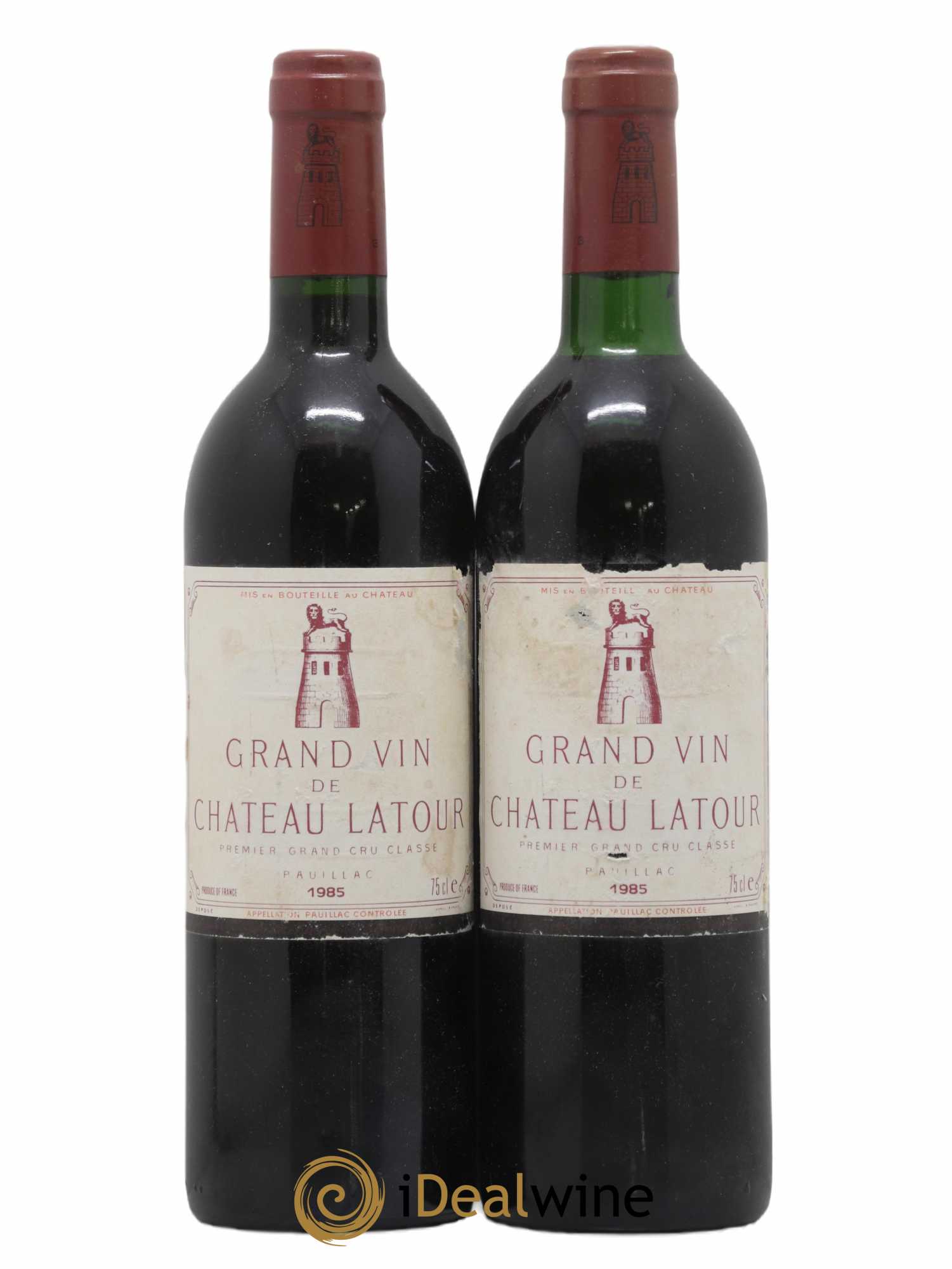Château Latour 1er Grand Cru Classé 1985 - Lot of 2 bottles - 0