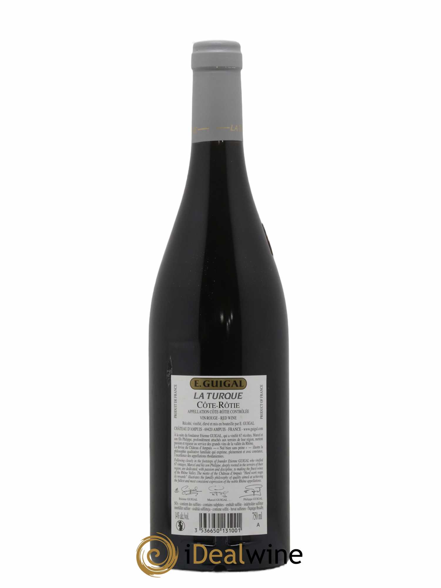 Côte-Rôtie La Turque Guigal 2017 - Lot of 1 bottle - 1