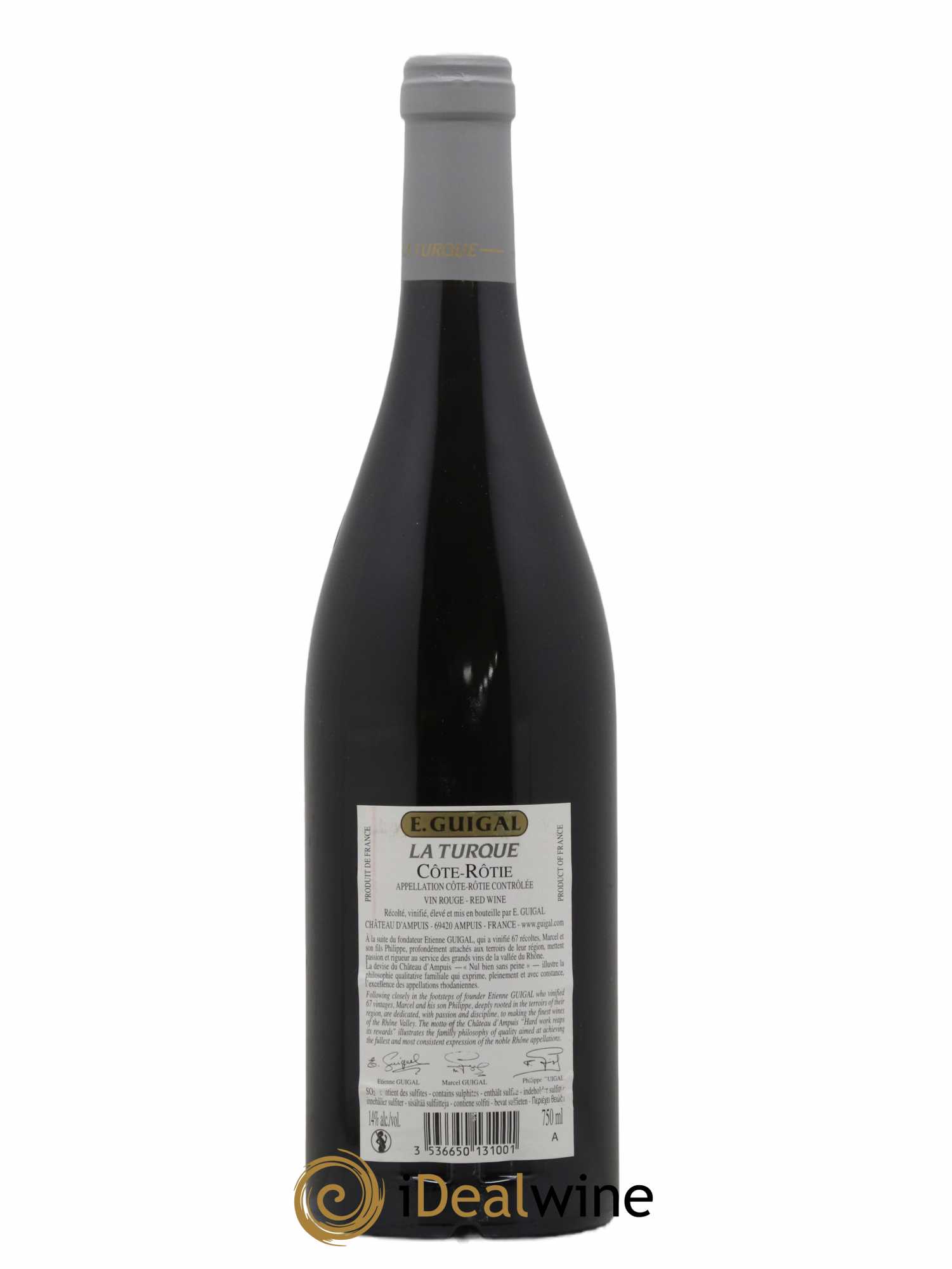 Côte-Rôtie La Turque Guigal 2015 - Lot of 1 bottle - 1
