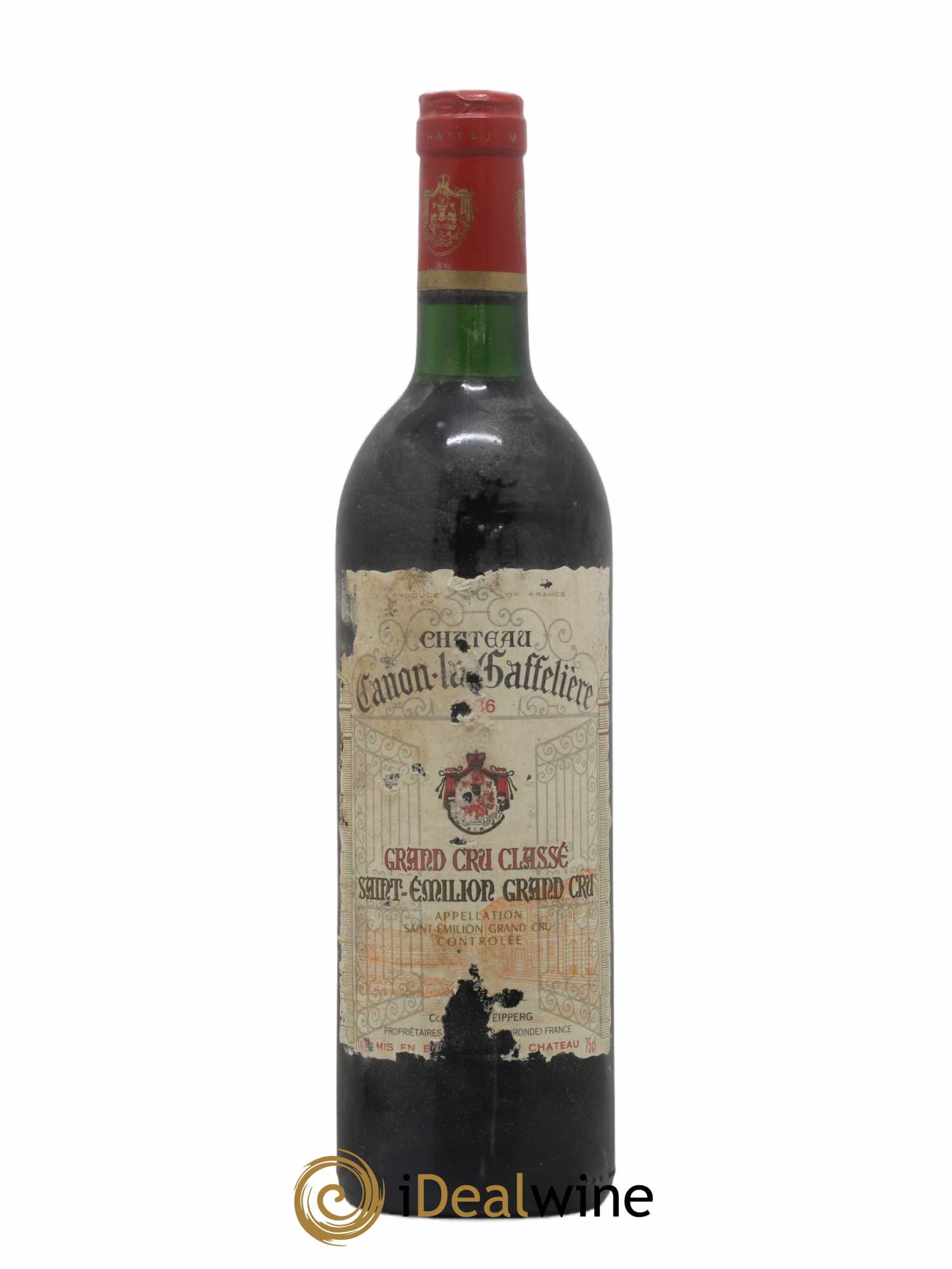 Château Canon la Gaffelière 1er Grand Cru Classé B 1986 - Lot de 1 bouteille - 0