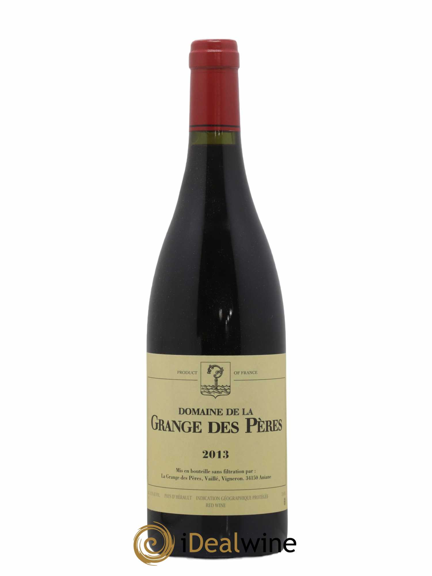 Pays d'Hérault Grange des Pères Laurent Vaillé 2013 - Lot de 1 bouteille - 0