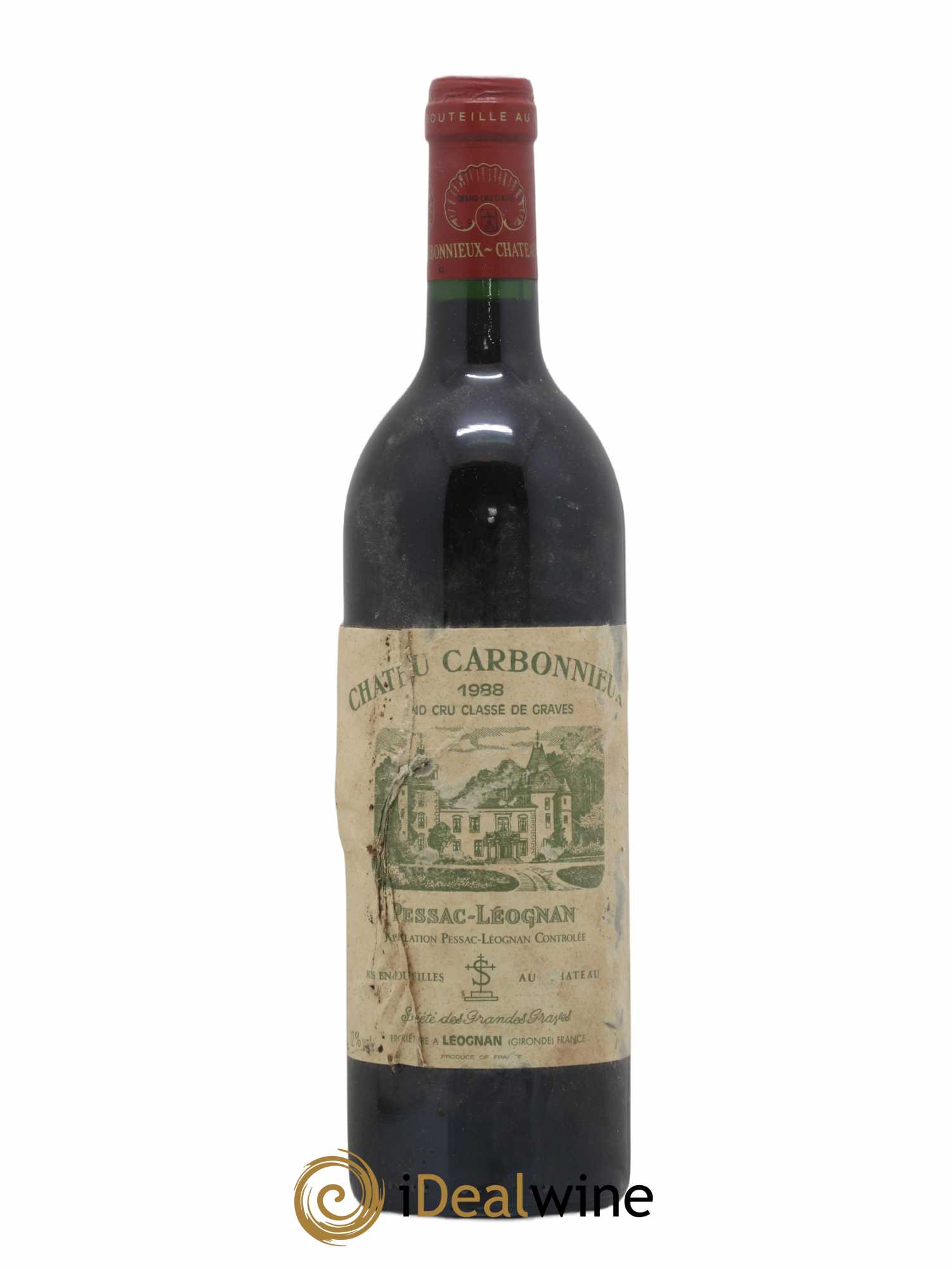Château Carbonnieux Cru Classé de Graves 1988 - Lot de 1 bouteille - 0