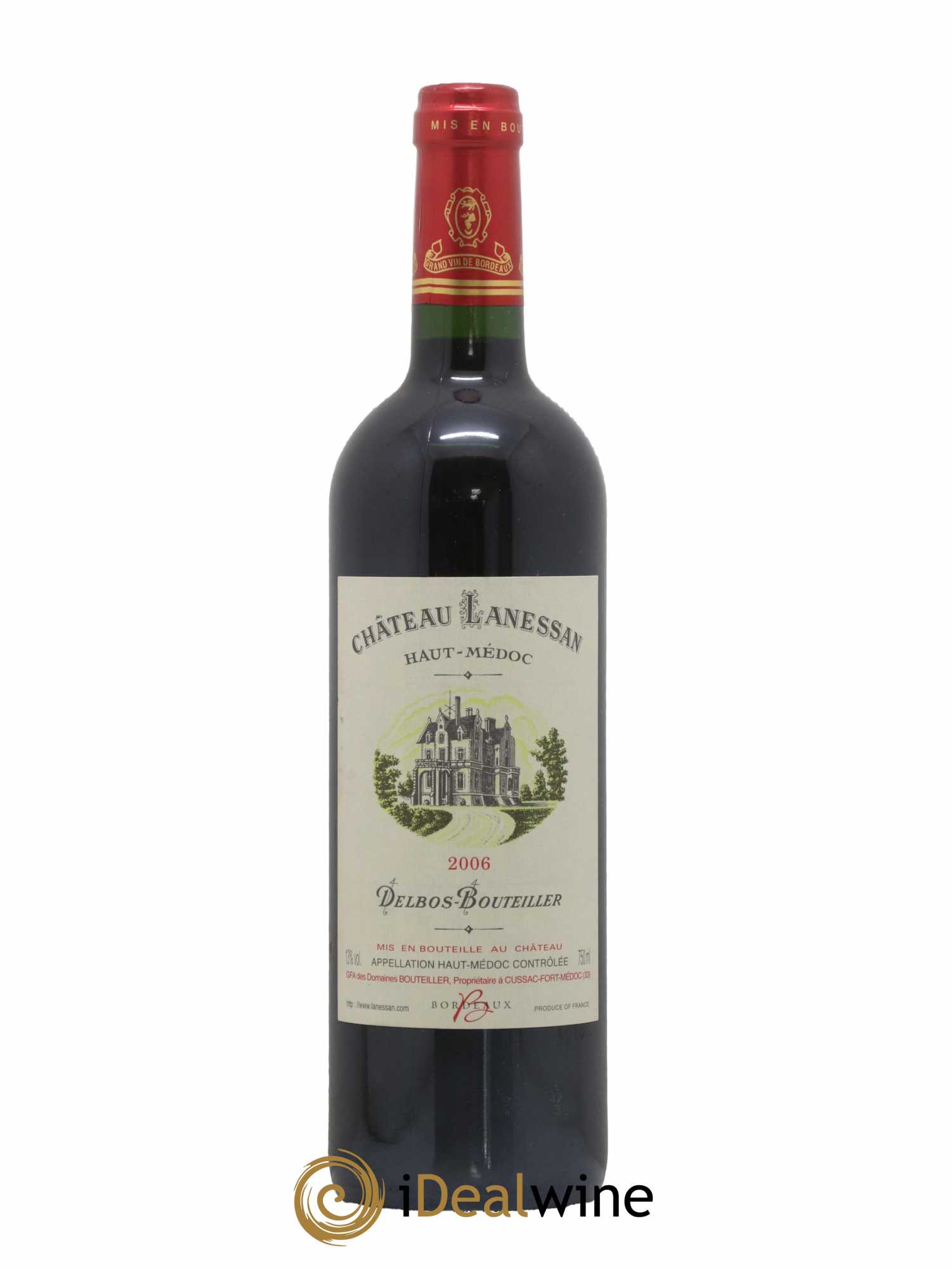 Château Lanessan Cru Bourgeois 2006 - Lot de 1 bouteille - 0