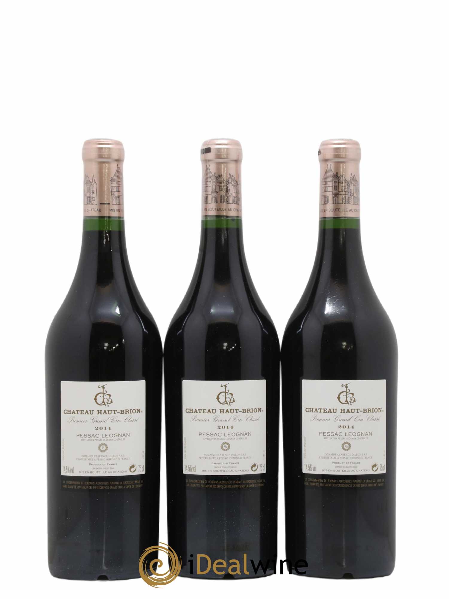 Château Haut Brion 1er Grand Cru Classé 2014 - Posten von 6 Flaschen - 2