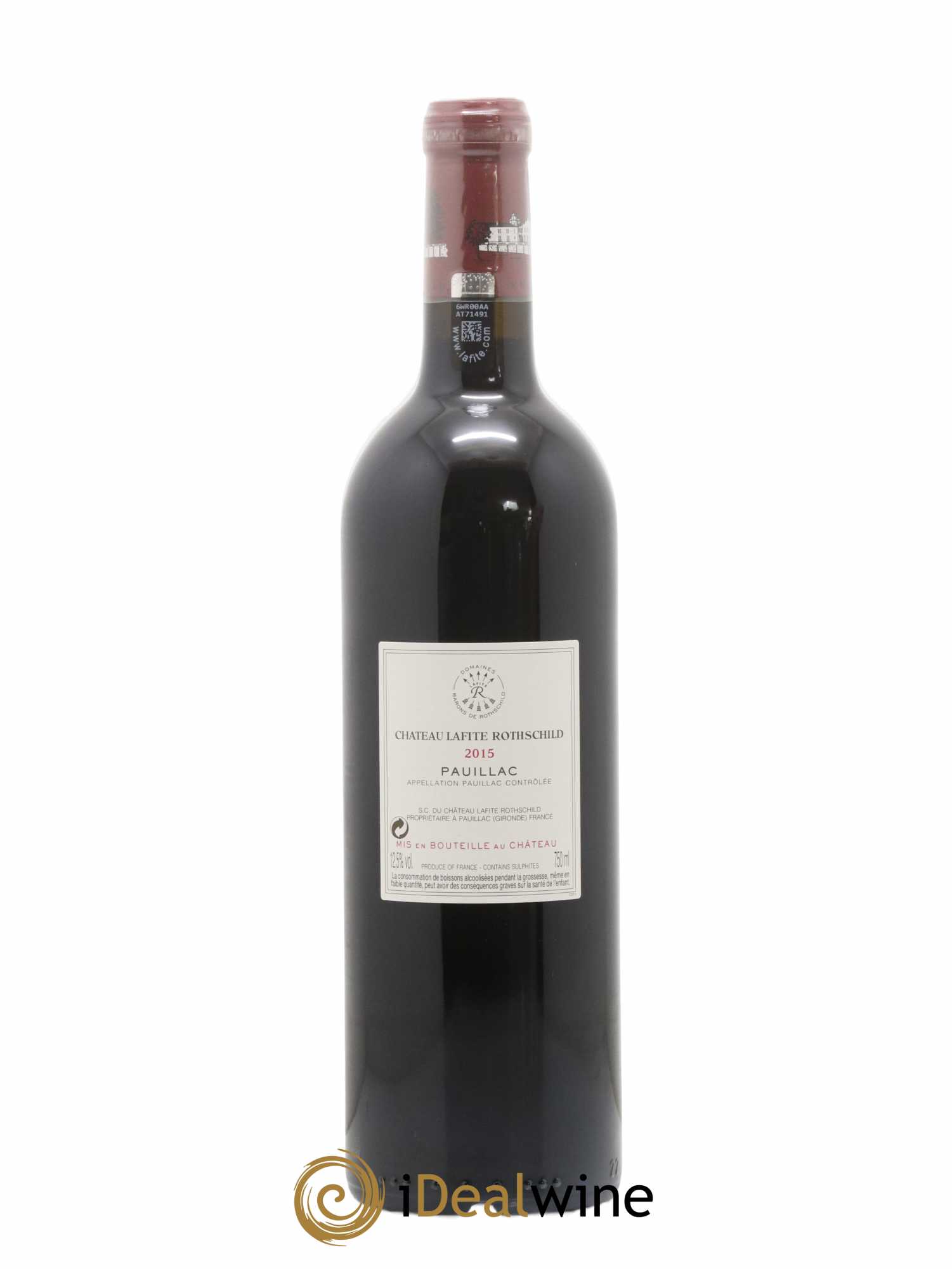 Château Lafite Rothschild 1er Grand Cru Classé 2015 - Posten von 1 Flasche - 2
