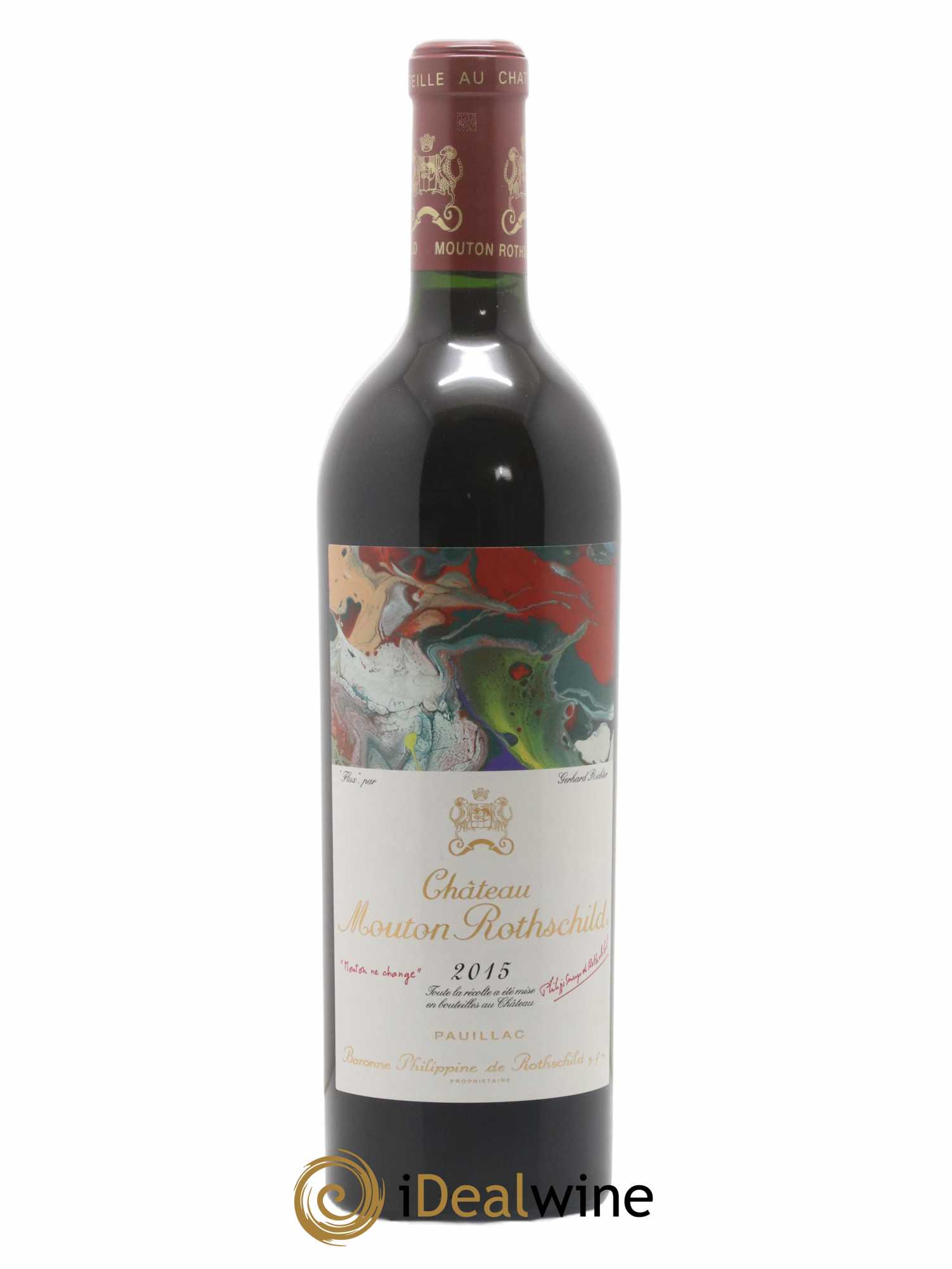 Château Mouton Rothschild 1er Grand Cru Classé 2015 - Lot de 1 bouteille - 1