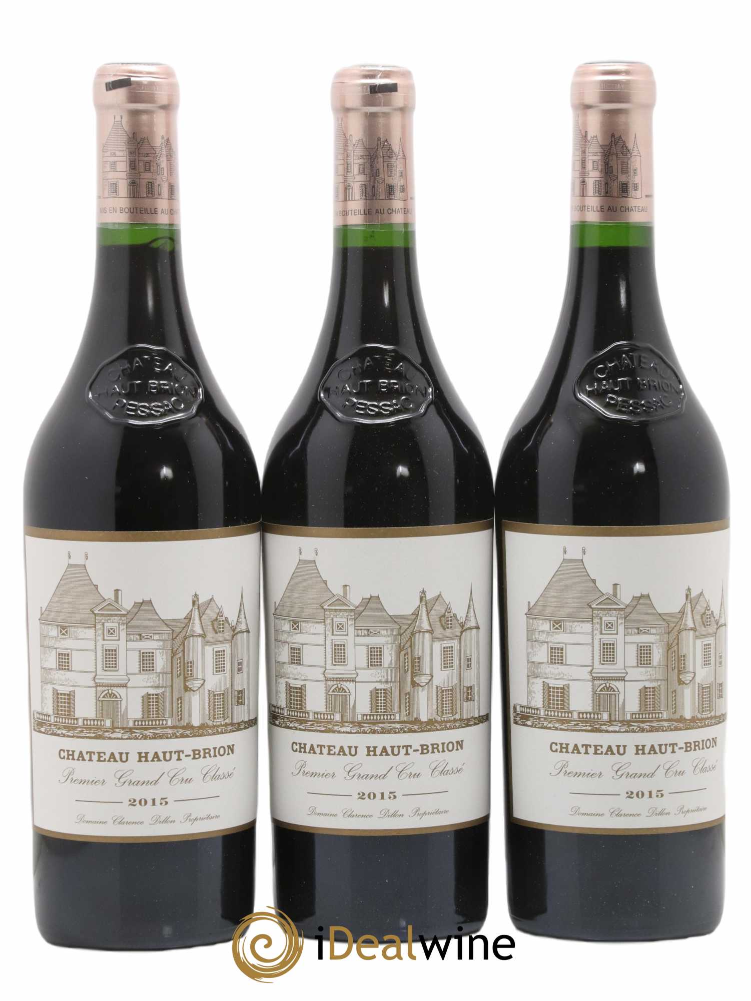 Château Haut Brion 1er Grand Cru Classé 2015 - Posten von 6 Flaschen - 1