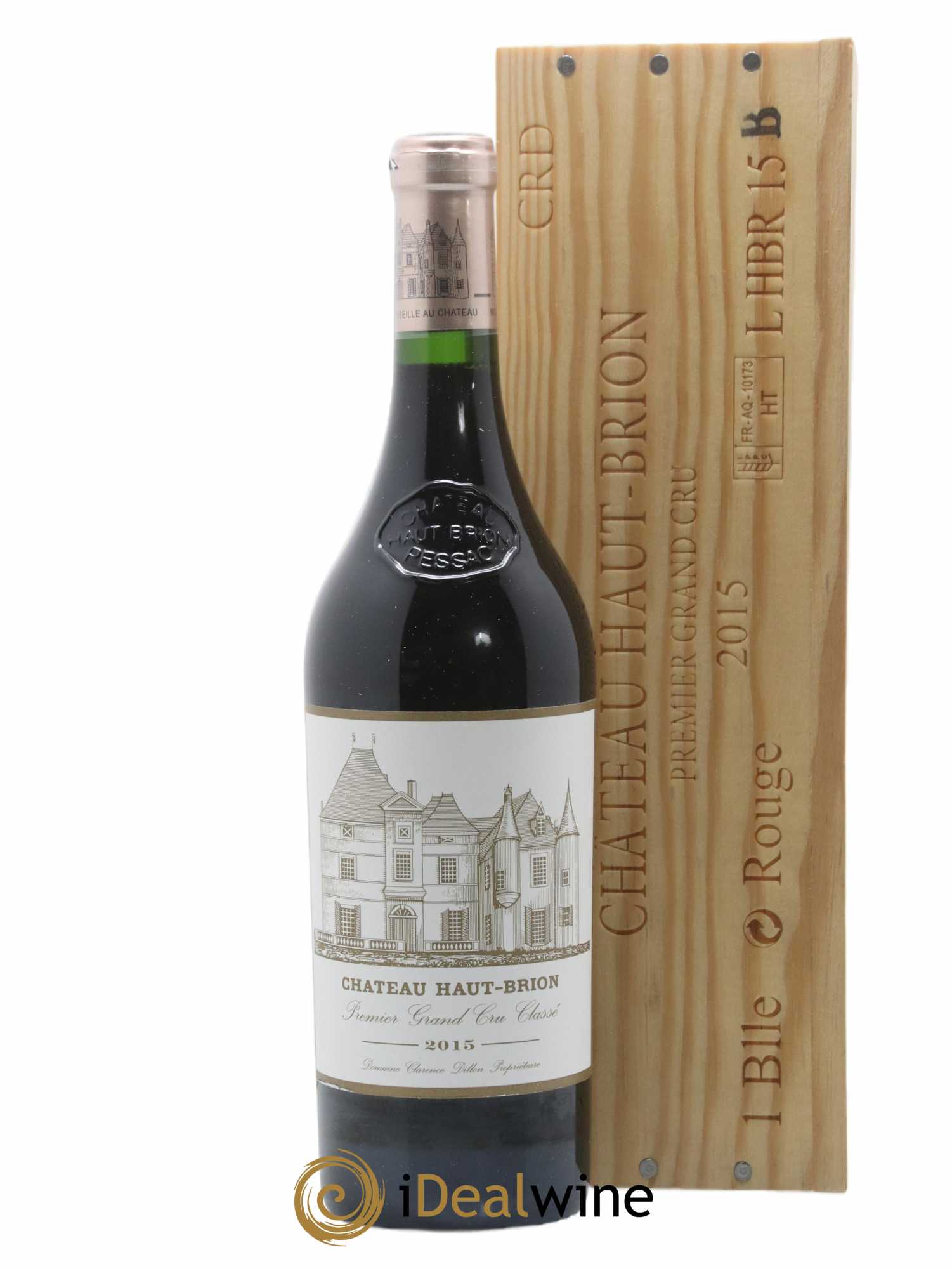 Château Haut Brion 1er Grand Cru Classé 2015 - Lot of 1 bottle - 0