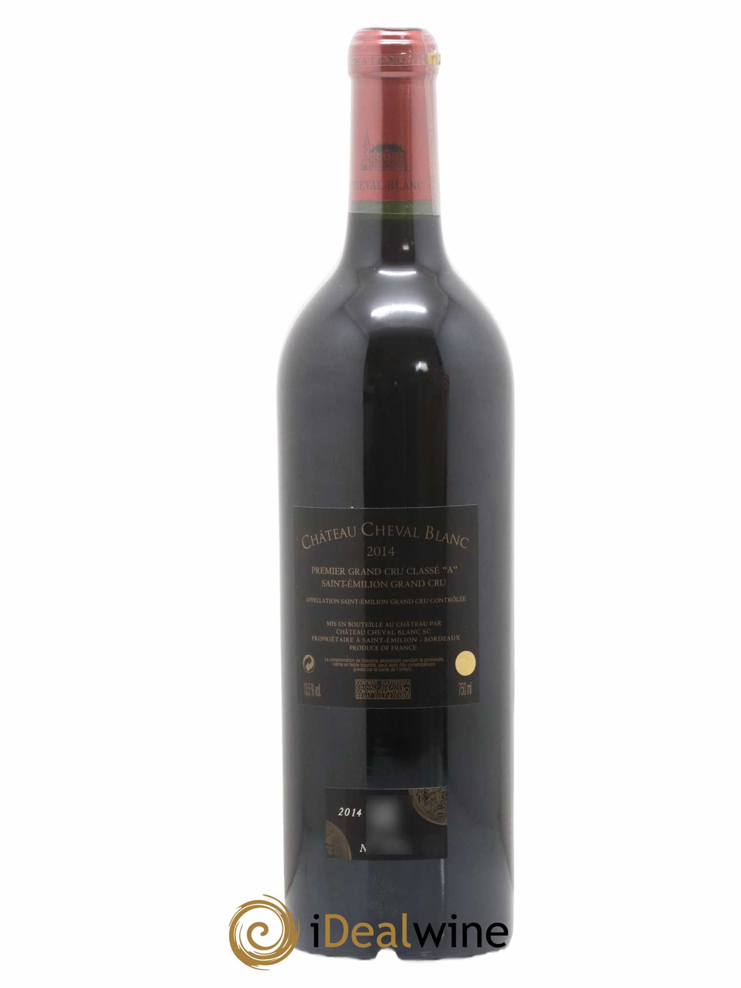 Château Cheval Blanc 1er Grand Cru Classé A 2014 - Lot of 1 bottle - 2