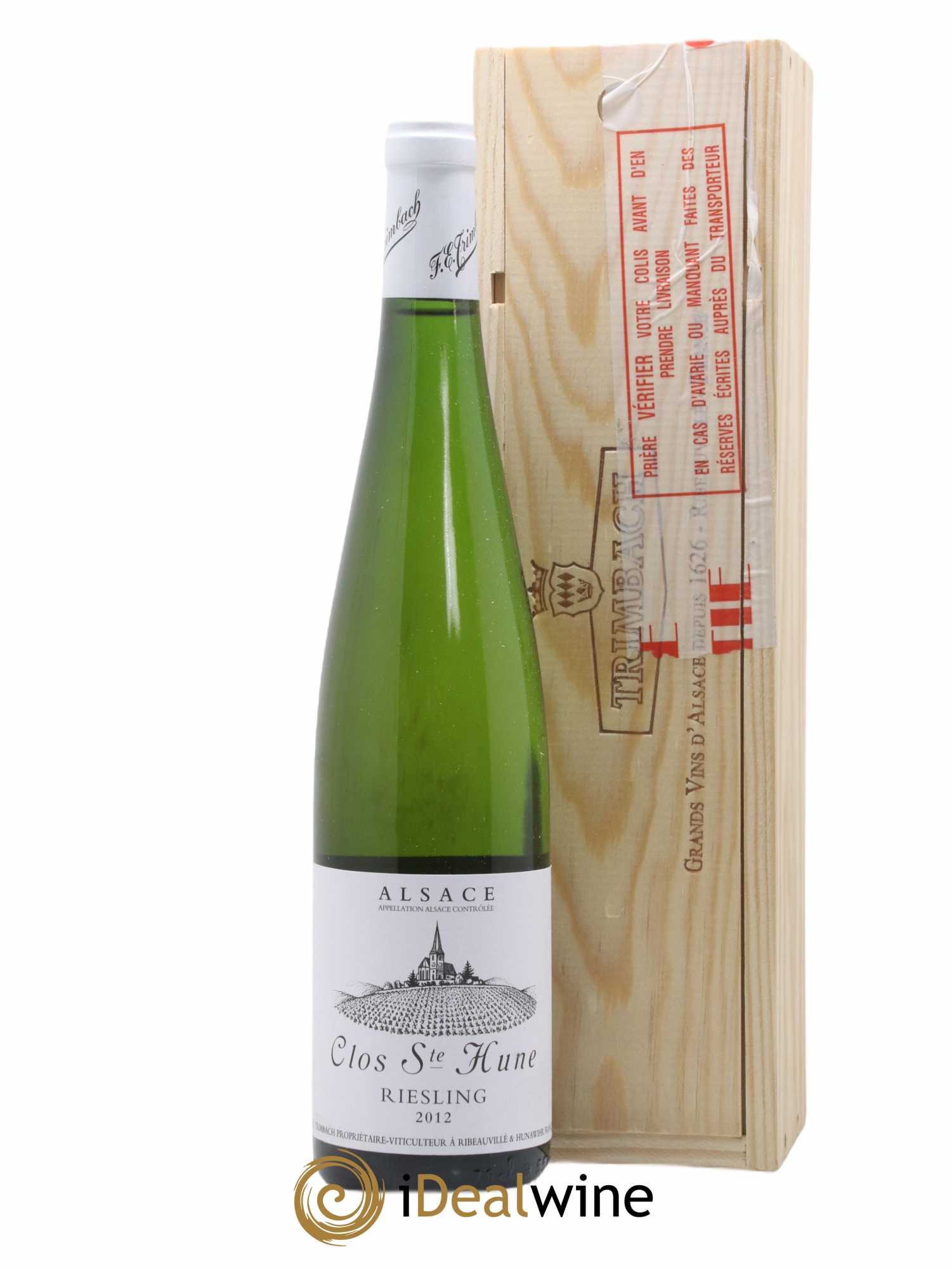 Alsace Riesling Clos Sainte-Hune Trimbach (Domaine) 2012 - Lot de 1 bouteille - 0
