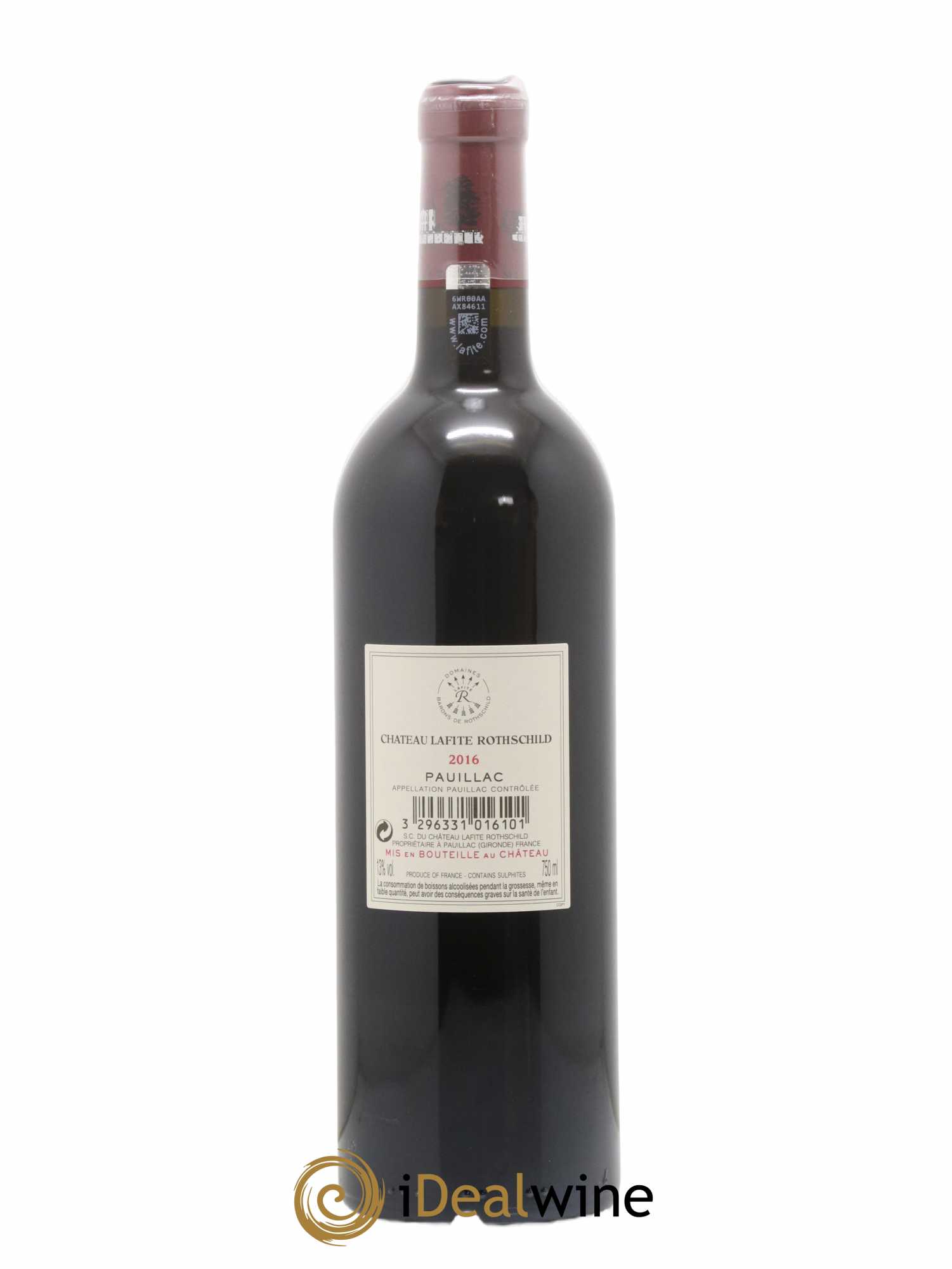 Château Lafite Rothschild 1er Grand Cru Classé 2016 - Lot de 1 bouteille - 2