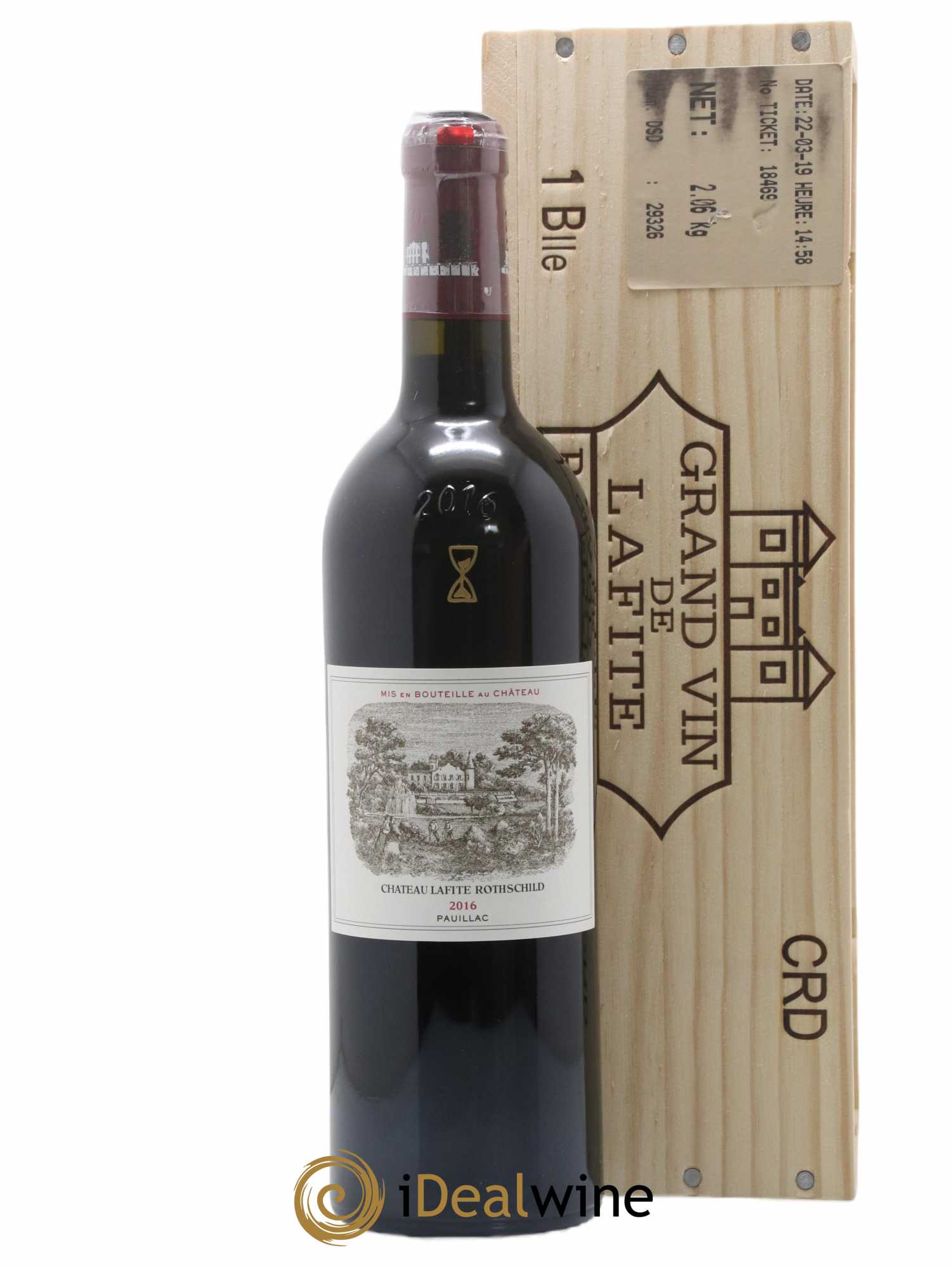Château Lafite Rothschild 1er Grand Cru Classé 2016 - Lot of 1 bottle - 0