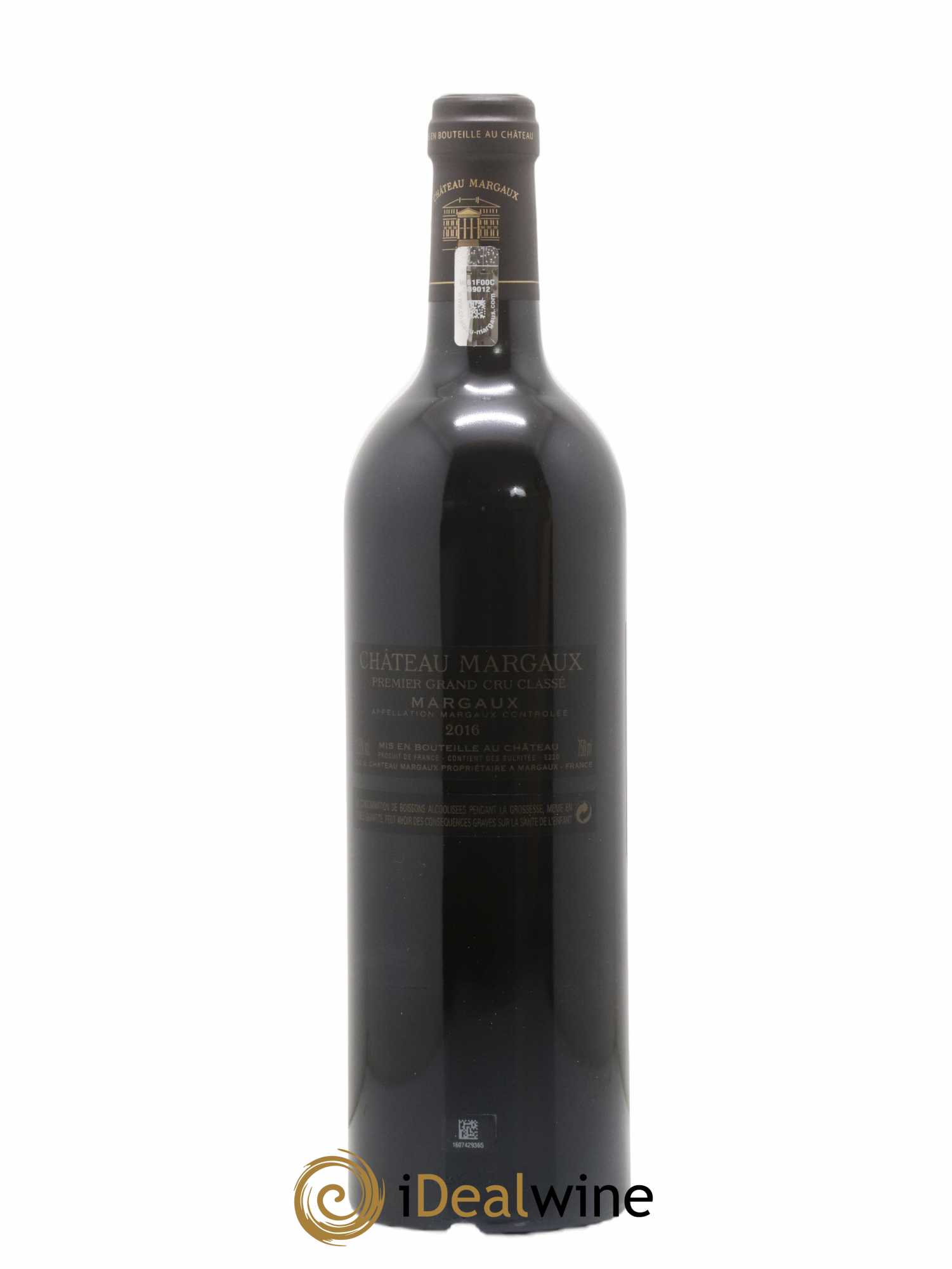 Château Margaux 1er Grand Cru Classé 2016 - Lot de 1 bouteille - 2