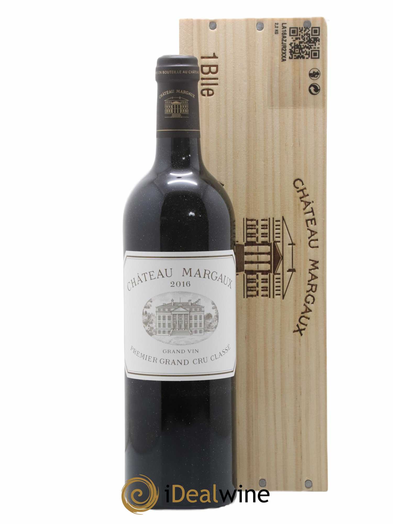 Château Margaux 1er Grand Cru Classé 2016 - Lot de 1 bouteille - 0