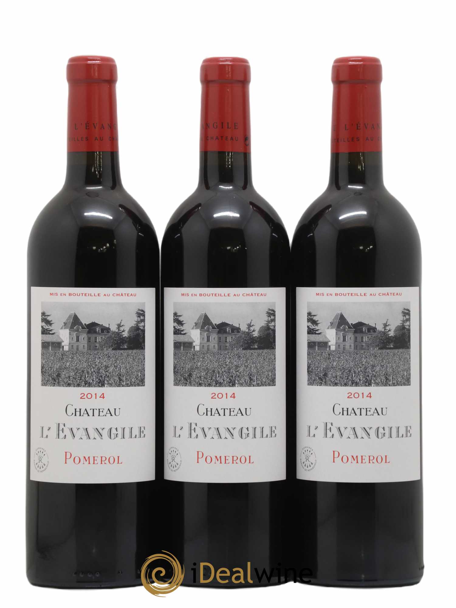 Château l' Évangile 2014 - Lot de 6 bouteilles - 1