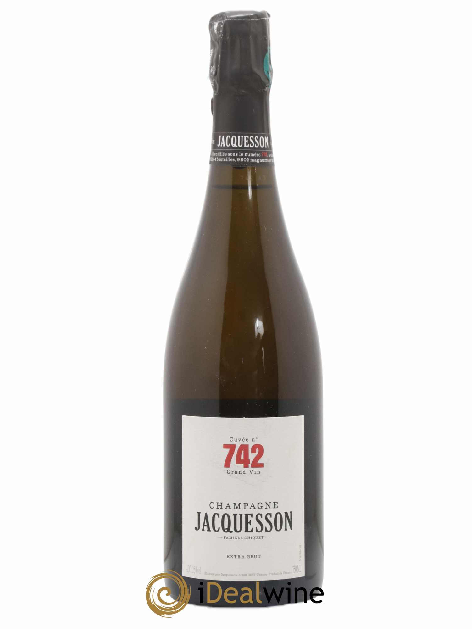 Cuvée 742 Extra-Brut Jacquesson - Lot de 1 bouteille - 0