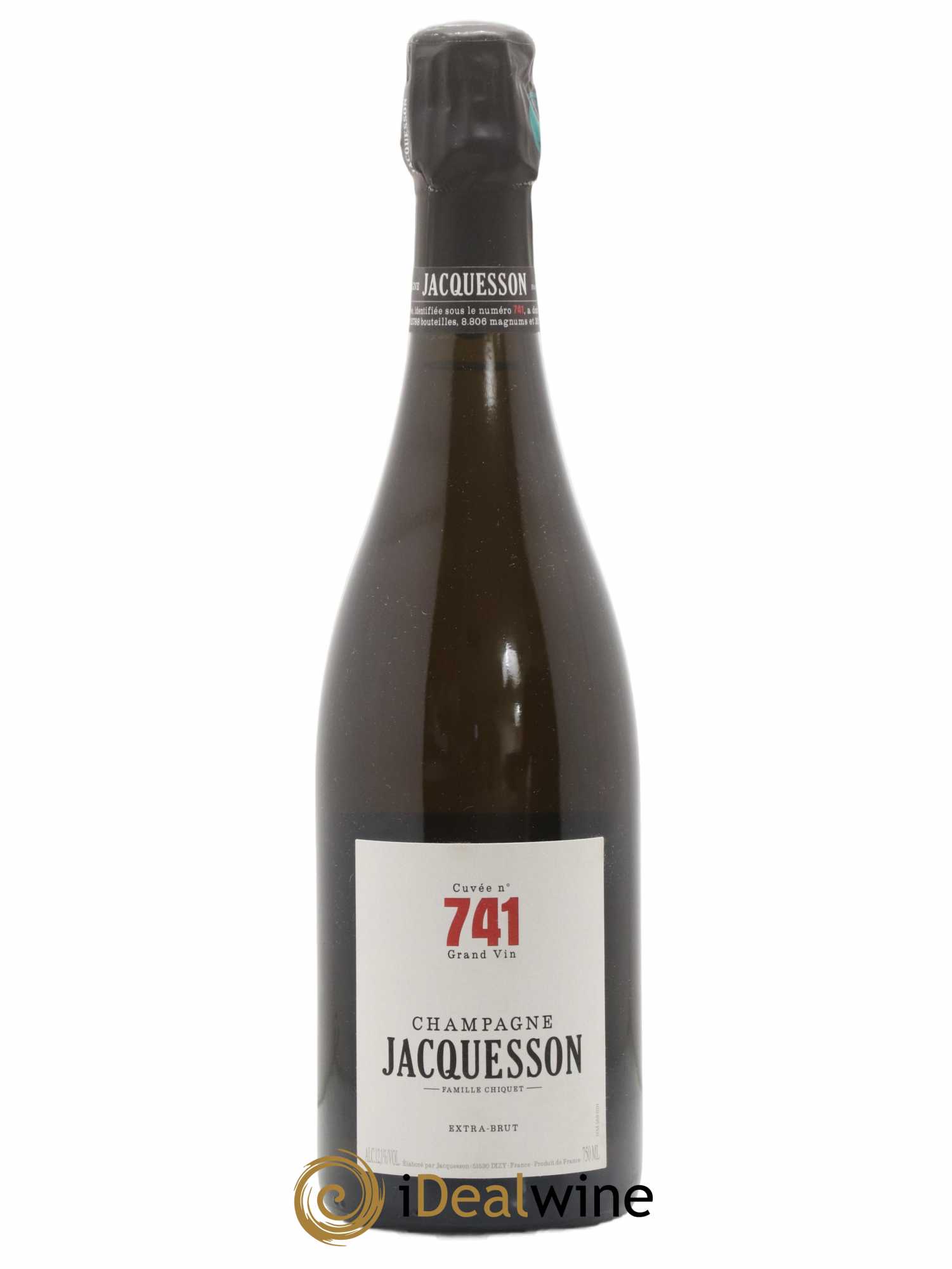 Cuvée 741 Extra-Brut Jacquesson - Lot de 1 bouteille - 0