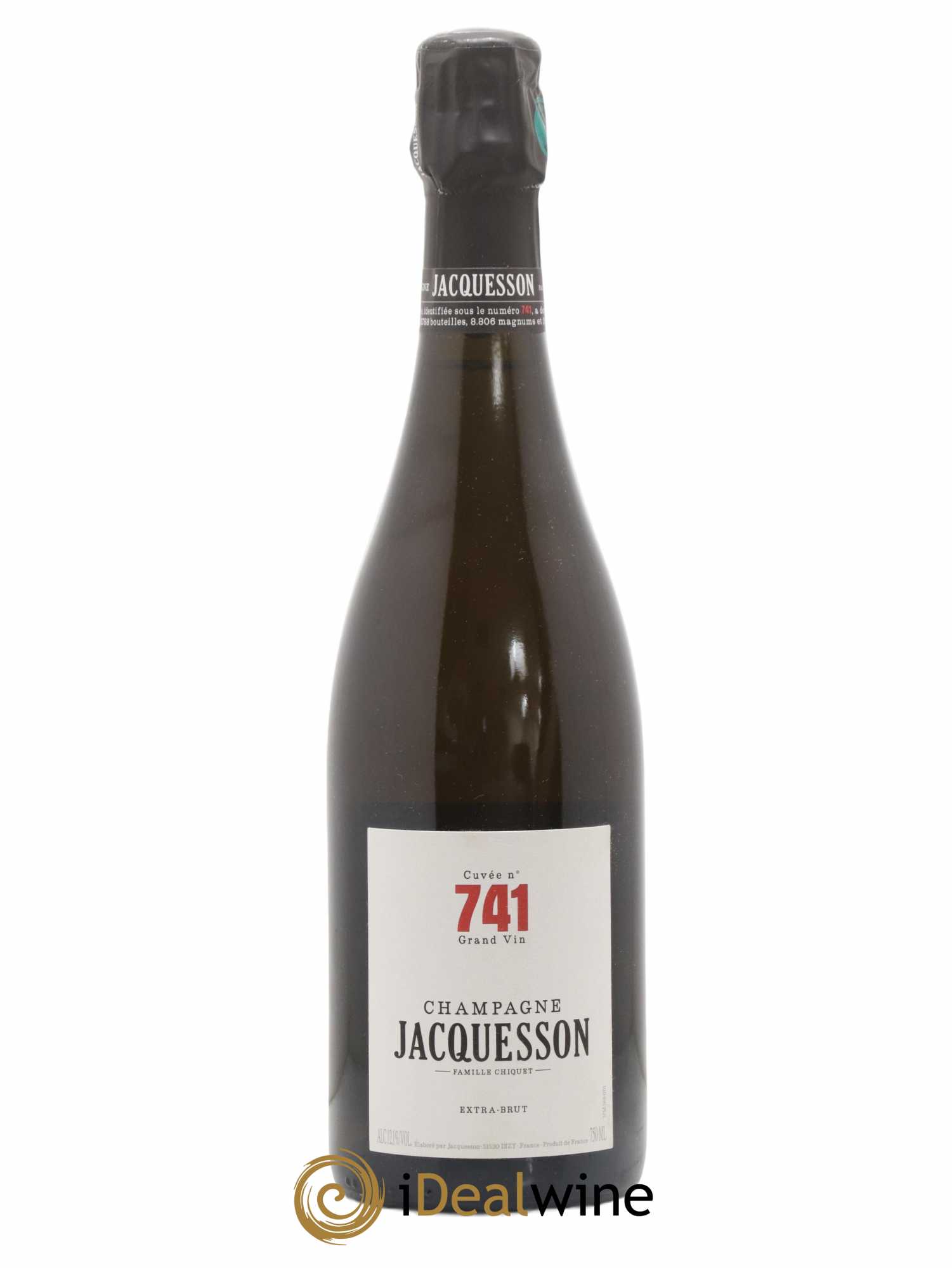 Cuvée 741 Extra-Brut Jacquesson - Lot de 1 bouteille - 0