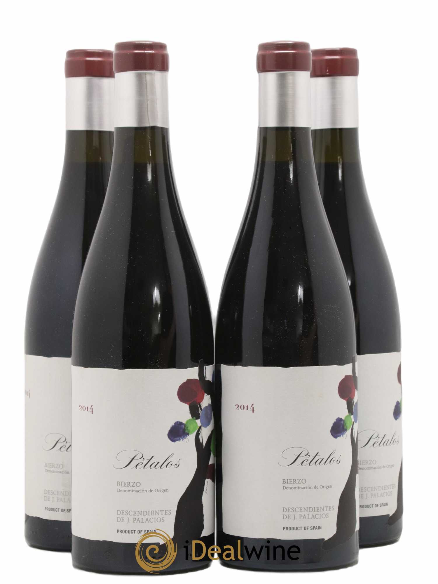 Bierzo DO Descendientes de J. Palacios Petalos 2014 - Lot de 4 bouteilles - 0