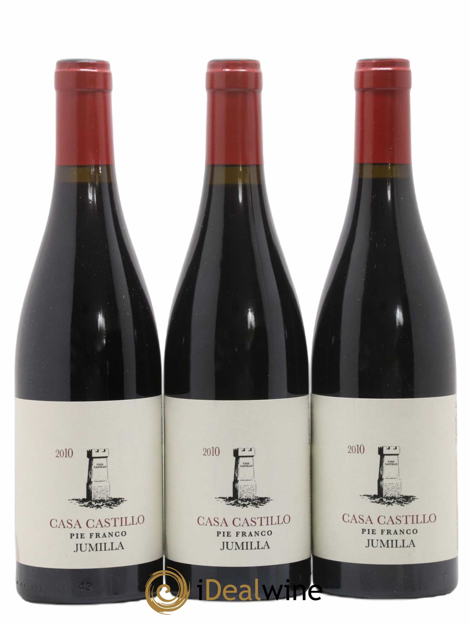 Jumilla Pie Franco Casa Castillo 2010 - Lot de 3 bouteilles - 0