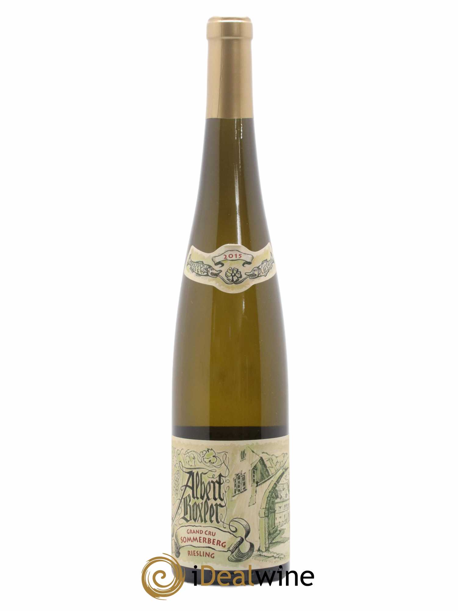Alsace Riesling Grand Cru Sommerberg Albert Boxler 2015 - Lot de 1 bouteille - 0
