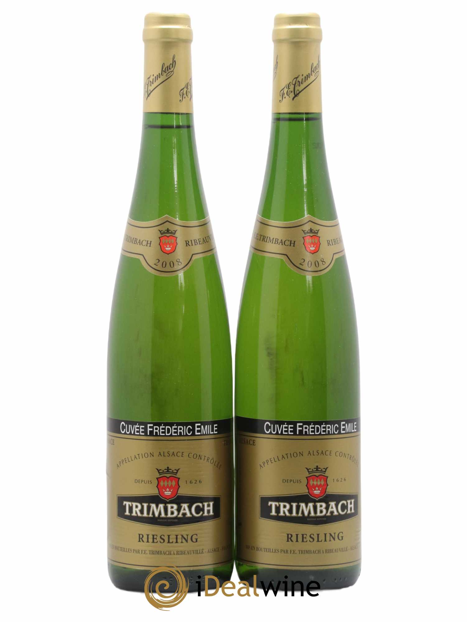 Alsace Riesling Cuvée Frédéric Emile Trimbach (Domaine) 2008 - Lot de 2 bouteilles - 0