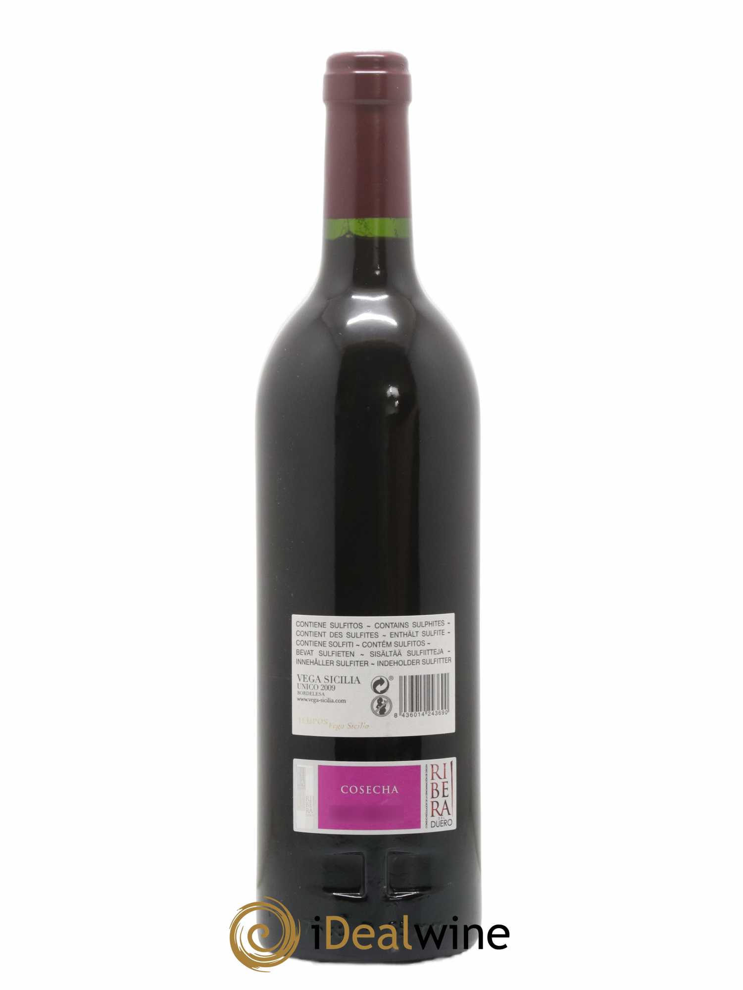 Ribera Del Duero DO Vega Sicilia Unico Famille Alvarez 2009 - Lot of 1 bottle - 1