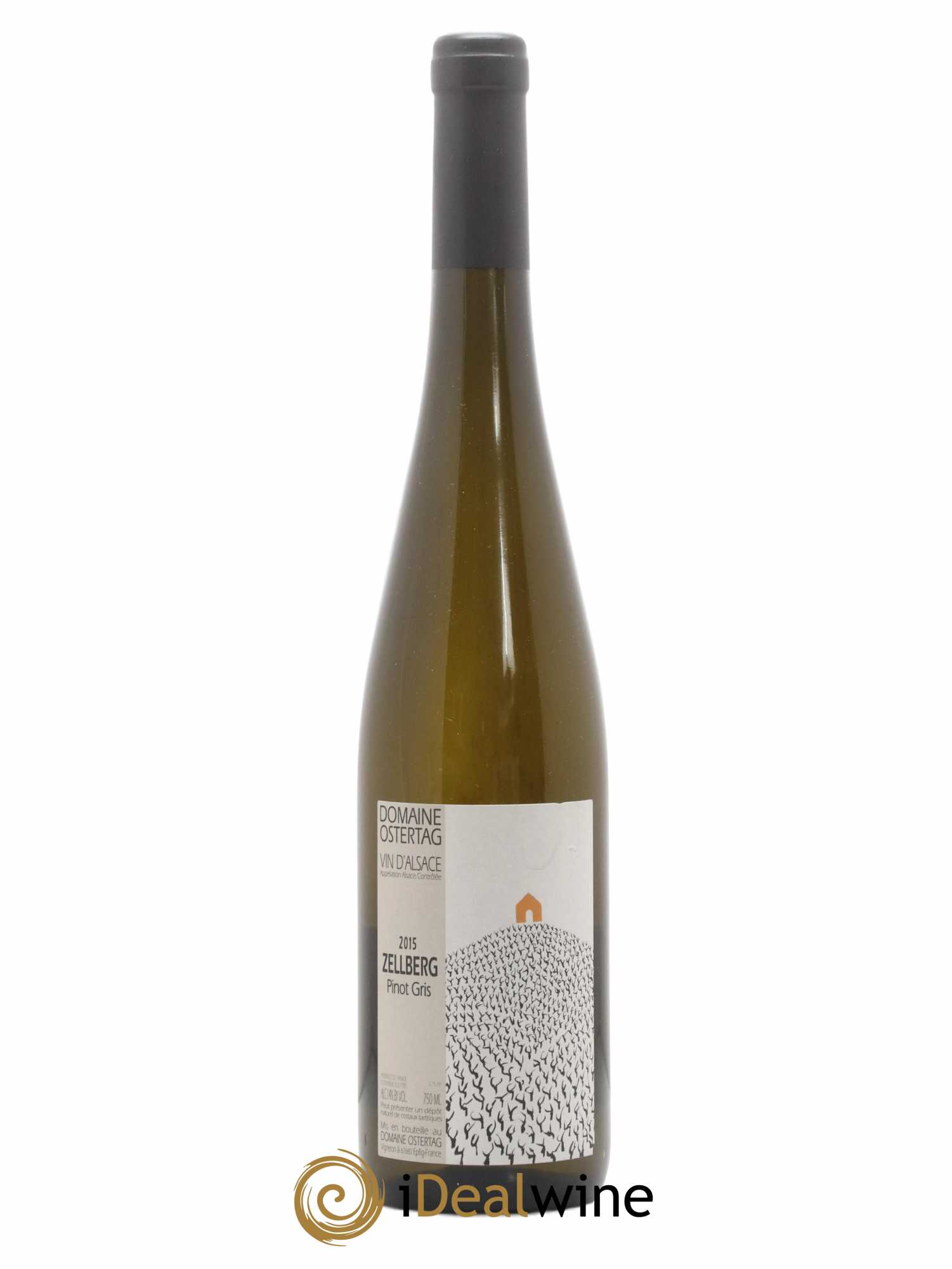 Alsace Pinot Gris Zellberg Ostertag (Domaine) 2015 - Lot de 1 bouteille - 0