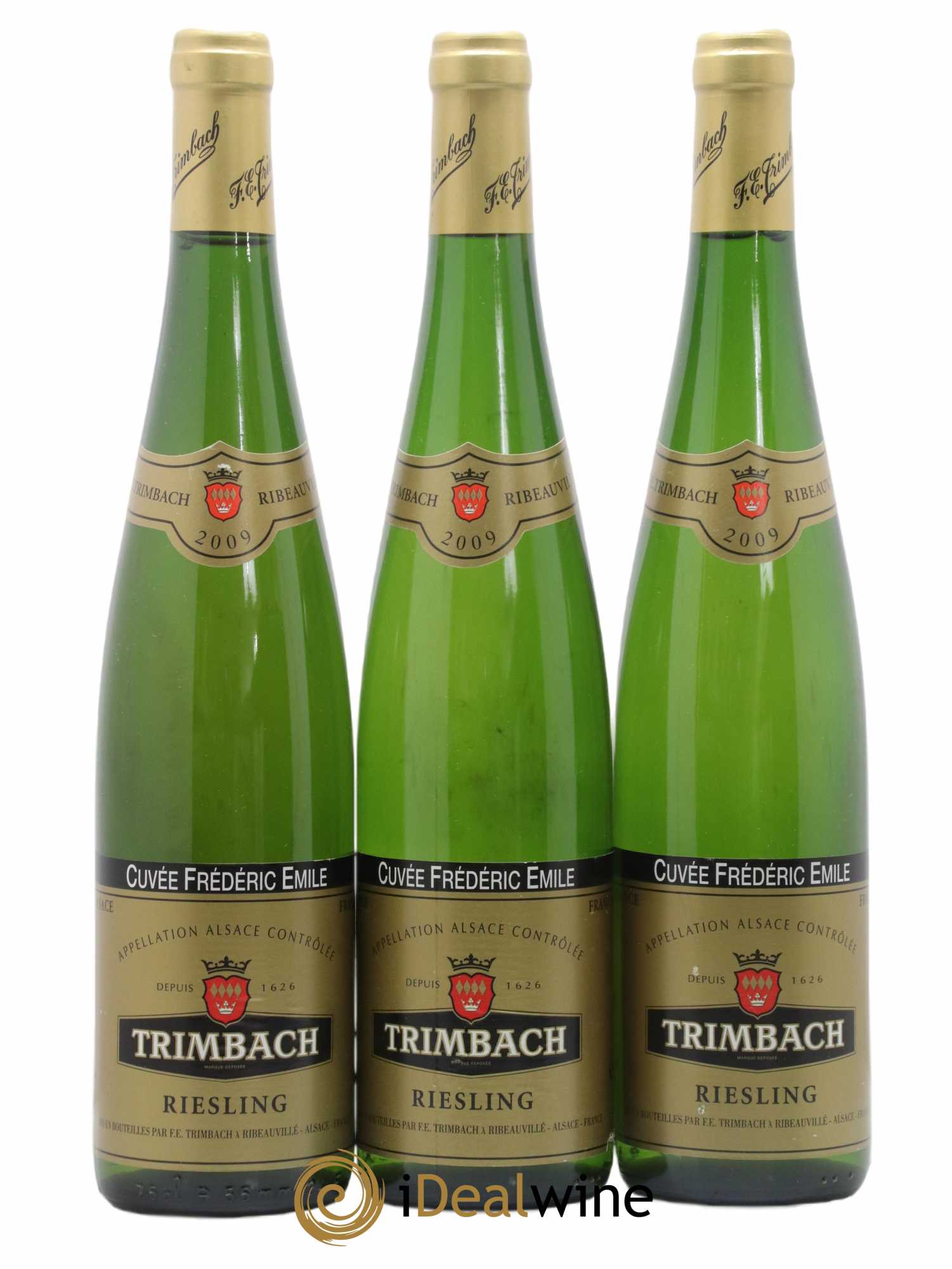 Alsace Riesling Cuvée Frédéric Emile Trimbach (Domaine) 2009 - Lot de 3 bouteilles - 0