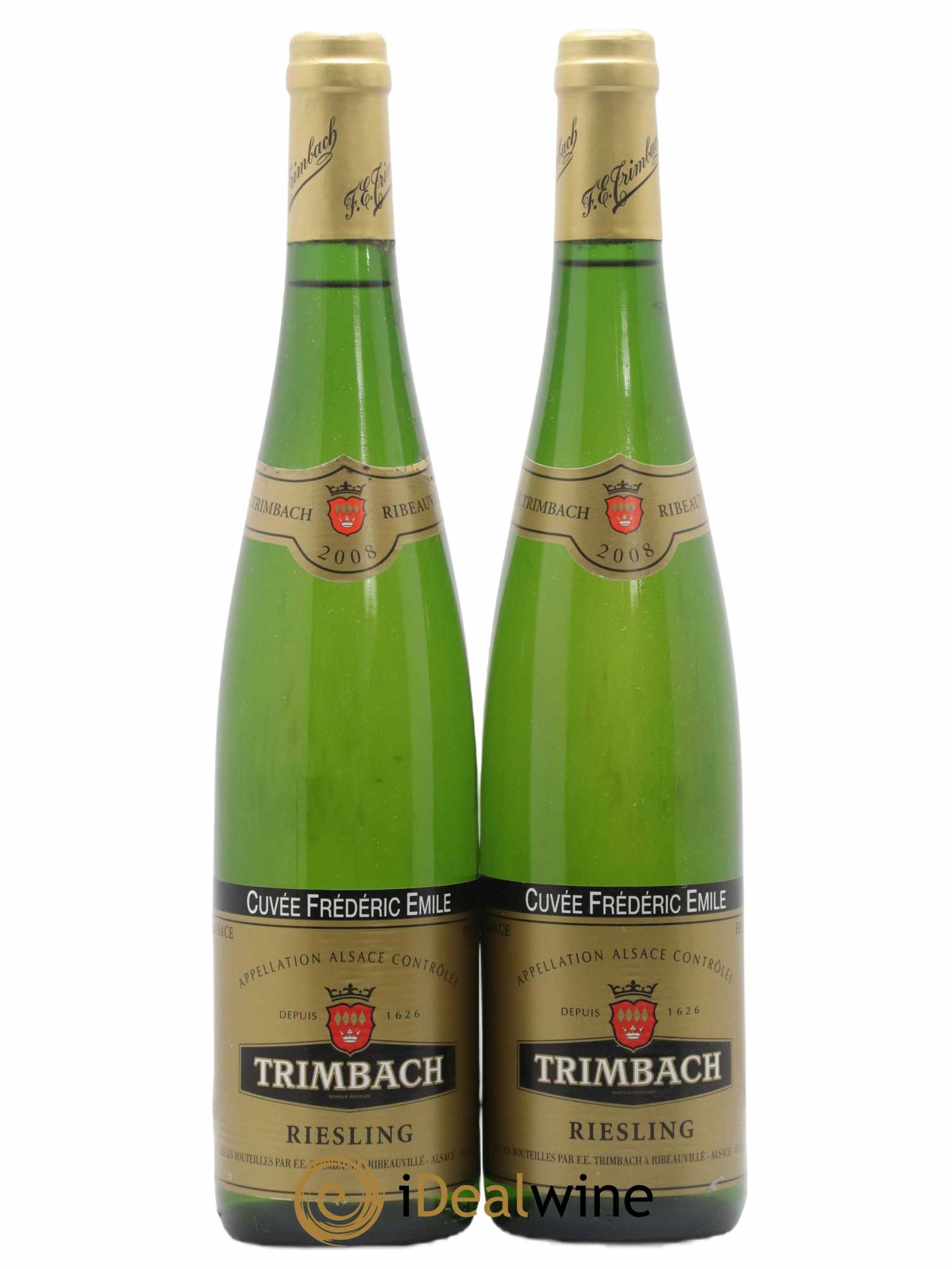 Alsace Riesling Cuvée Frédéric Emile Trimbach (Domaine) 2008 - Lot de 2 bouteilles - 0