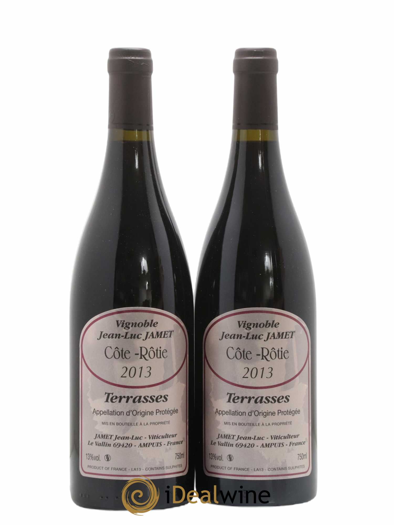Côte-Rôtie Terrasses Jean-Luc Jamet (Domaine) 2013 - Lot de 2 bouteilles - 0