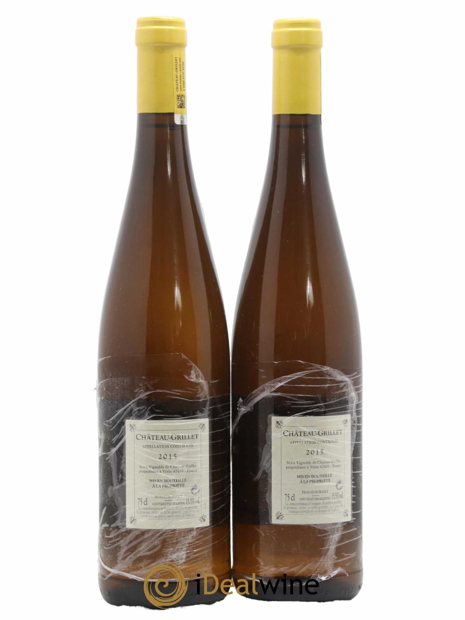 Château Grillet Château-Grillet 2015 - Lot de 2 bouteilles - 1