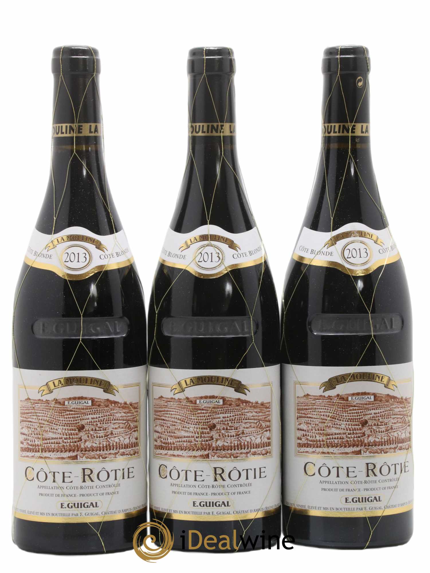 Côte-Rôtie La Mouline Guigal 2013 - Lot of 3 bottles - 0