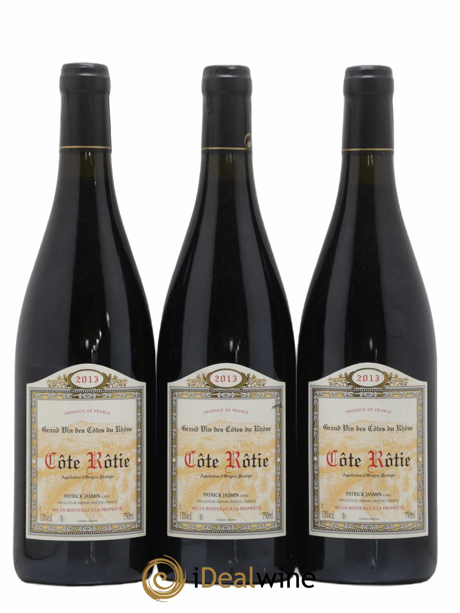 Côte-Rôtie Jasmin (Domaine) 2013 - Lot de 3 bouteilles - 0