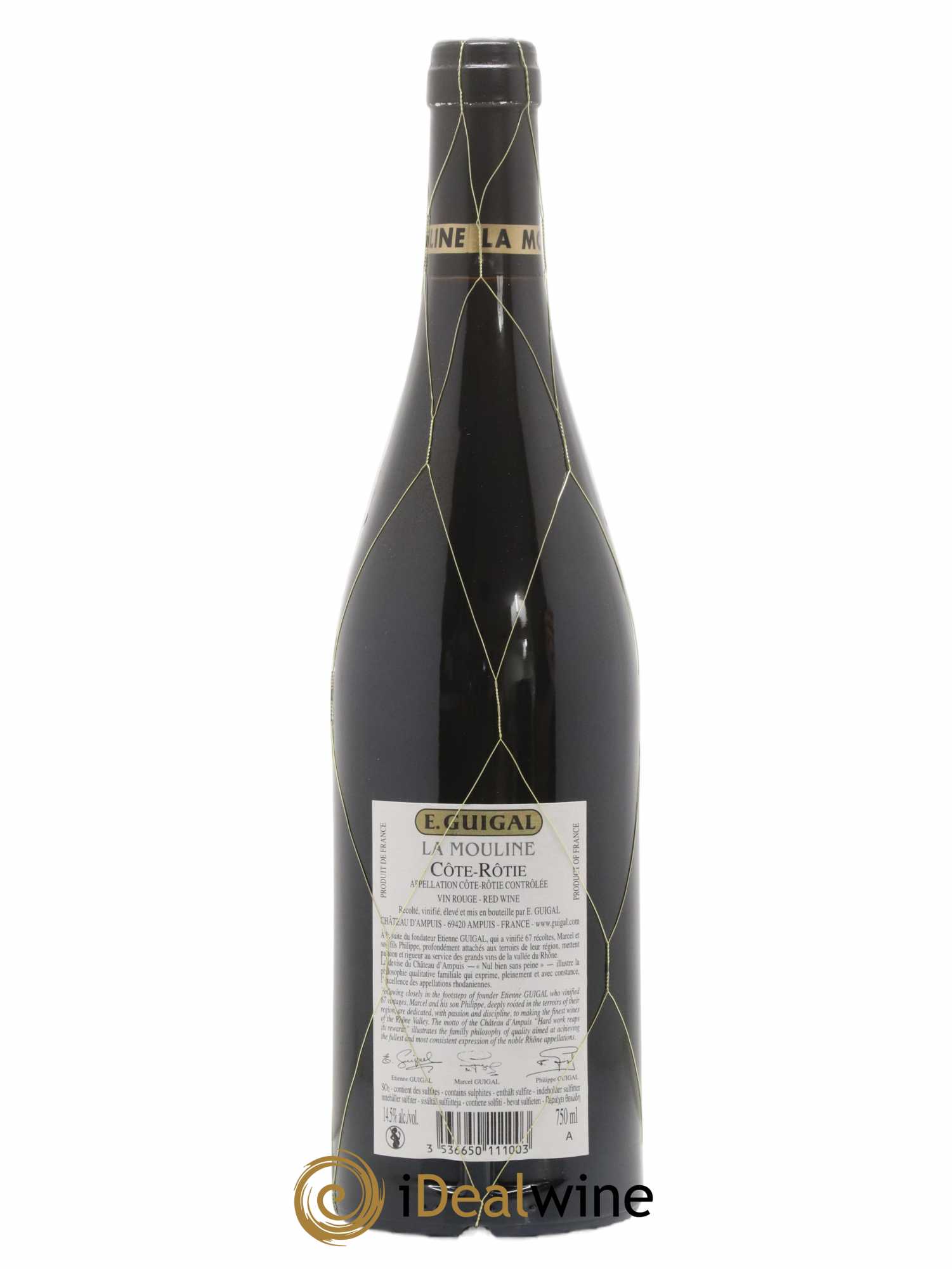Côte-Rôtie La Mouline Guigal 2018 - Lot de 1 bouteille - 1