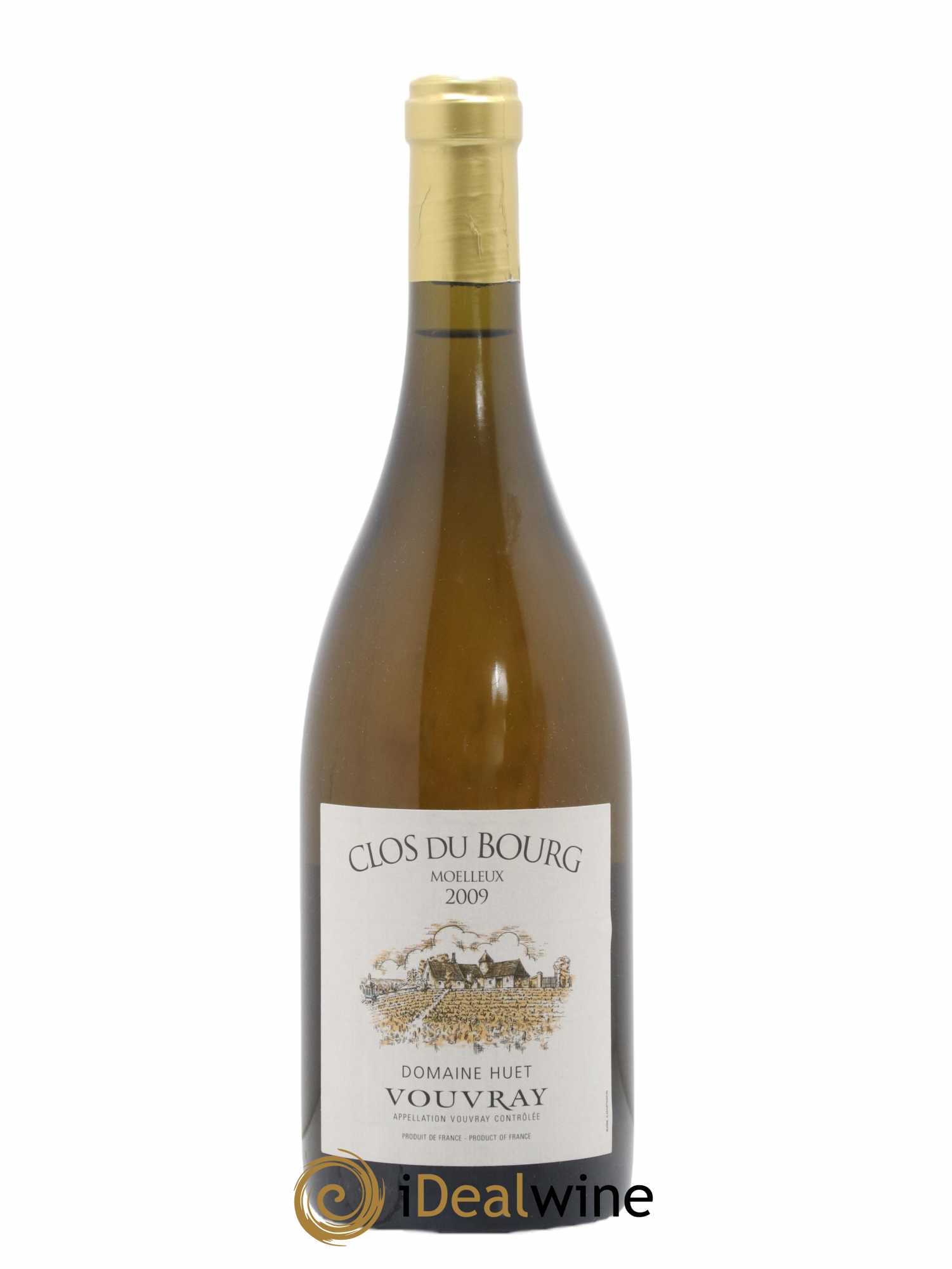 Vouvray Clos du Bourg Moelleux Domaine Huet 2009 - Lotto di 1 bottiglia - 0
