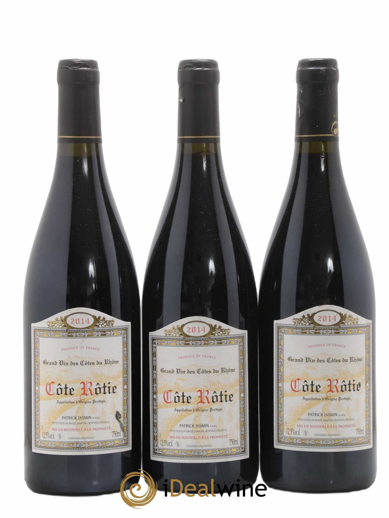 Côte-Rôtie Jasmin (Domaine) 2014 - Lot de 3 bouteilles - 0