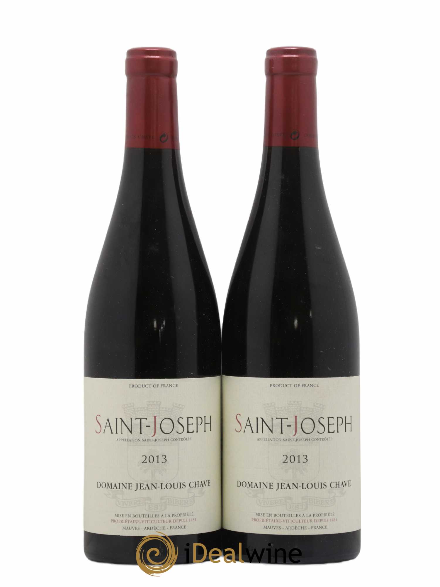 Saint-Joseph Jean-Louis Chave 2013 - Lot de 2 bouteilles - 0